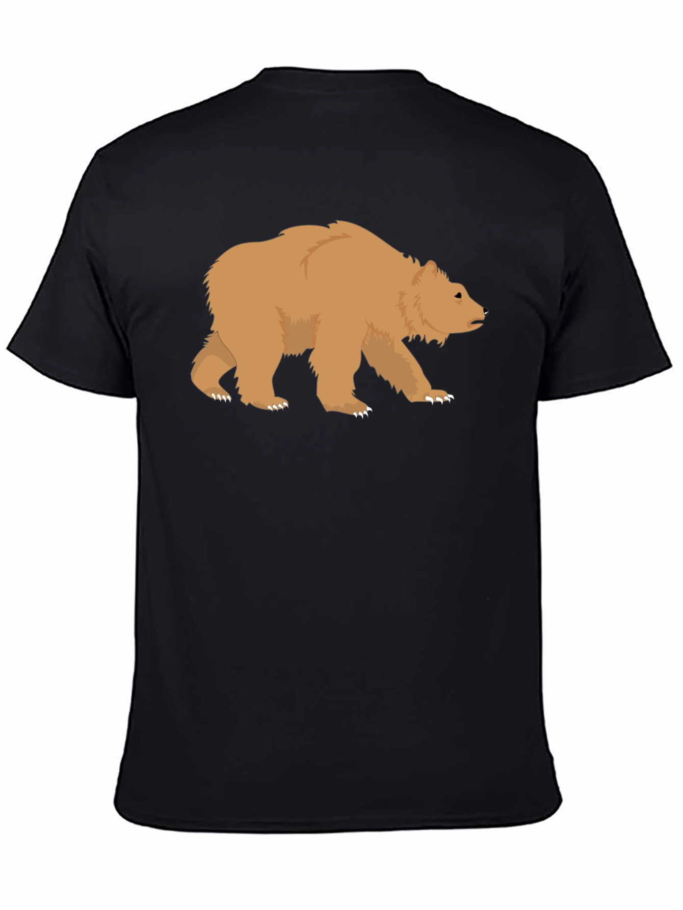 Bear Graphic T-Shirt - Casual Style