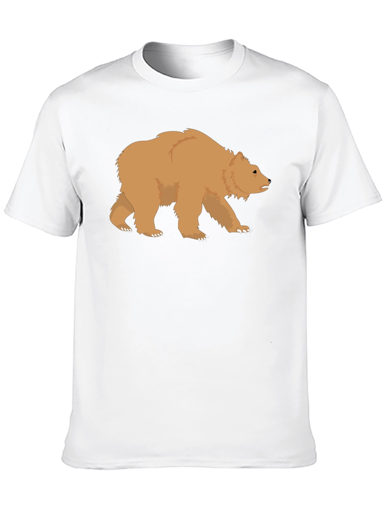 Bear Graphic T-Shirt - Casual Style