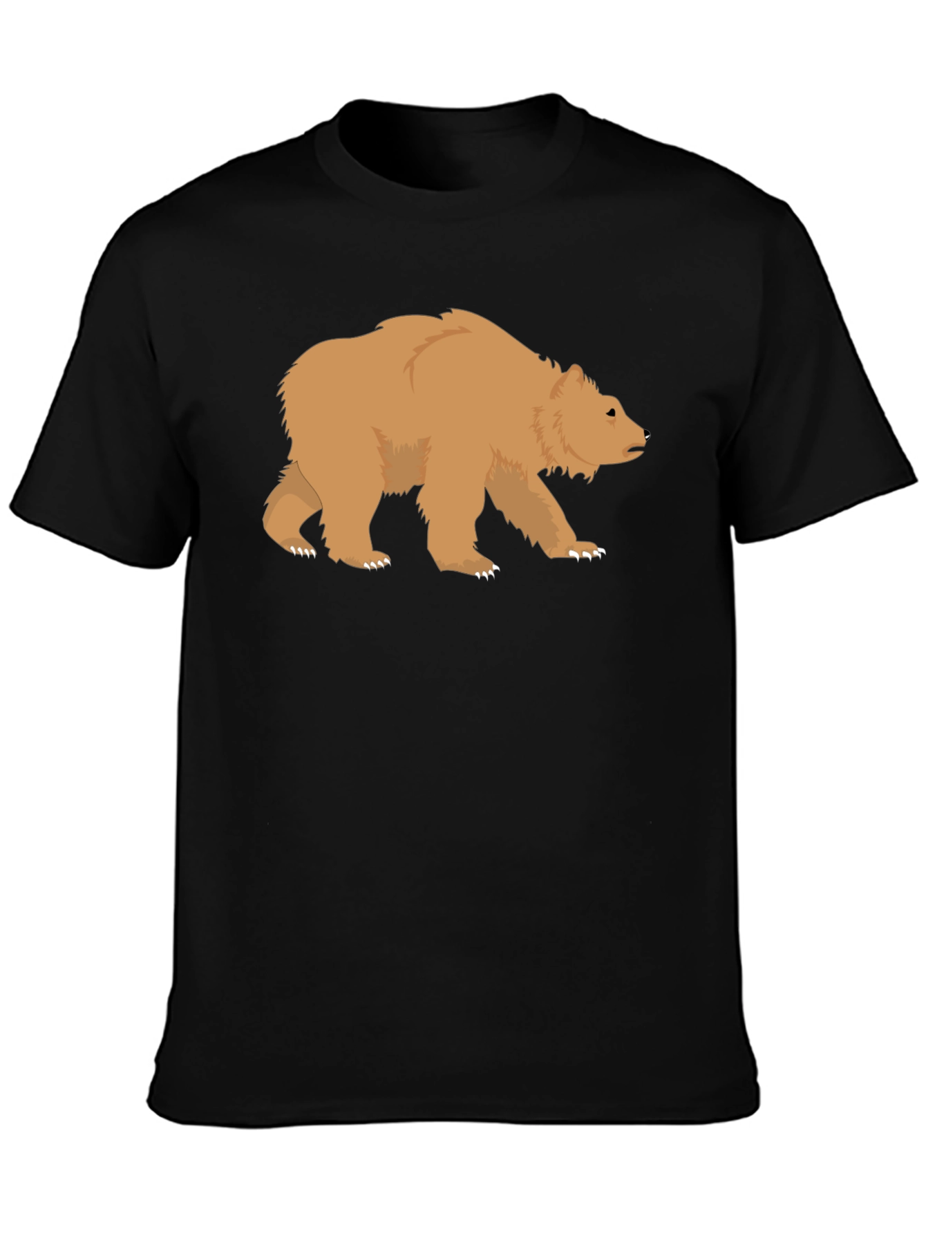 Bear Graphic T-Shirt - Casual Style
