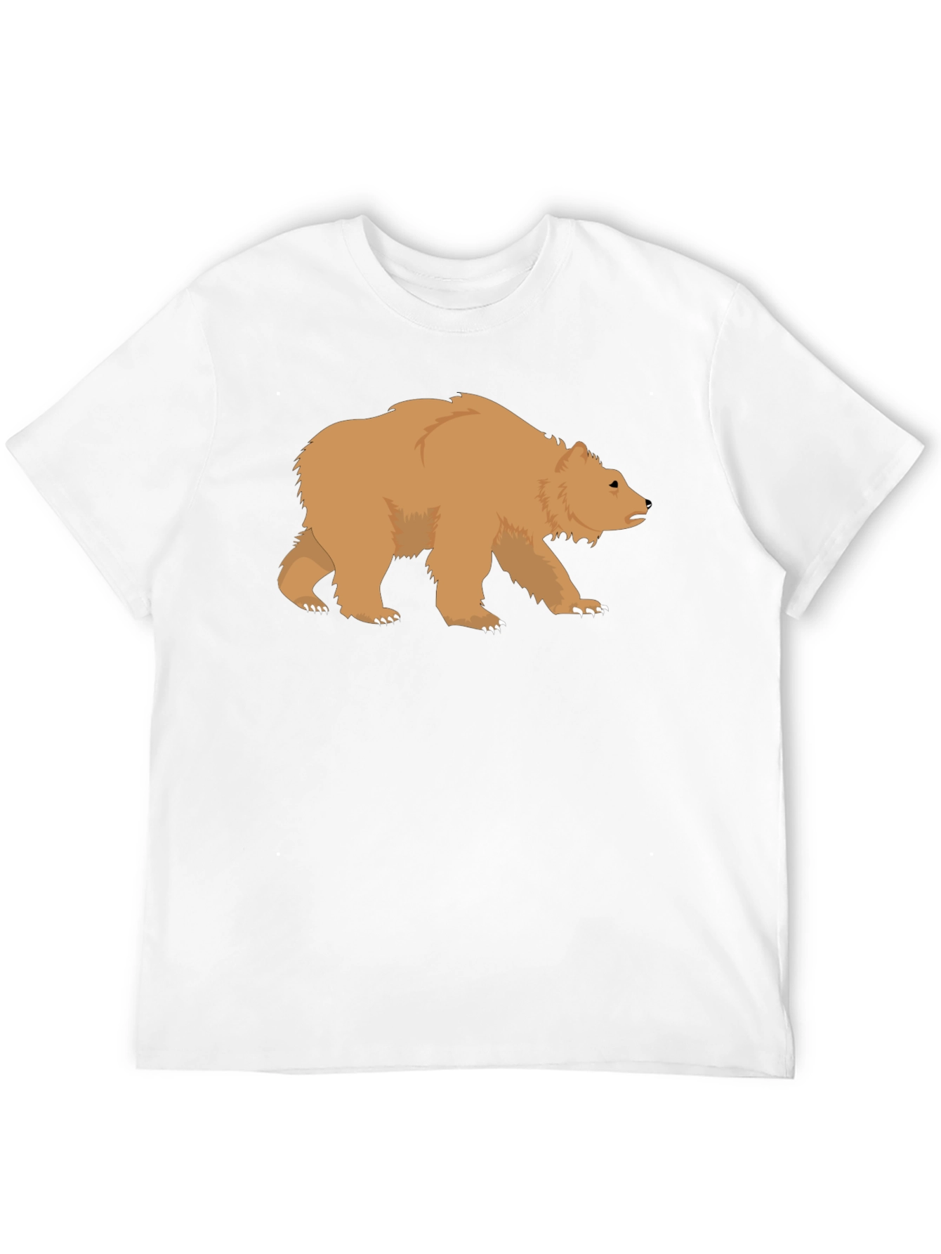 Bear Graphic T-Shirt - Casual Style