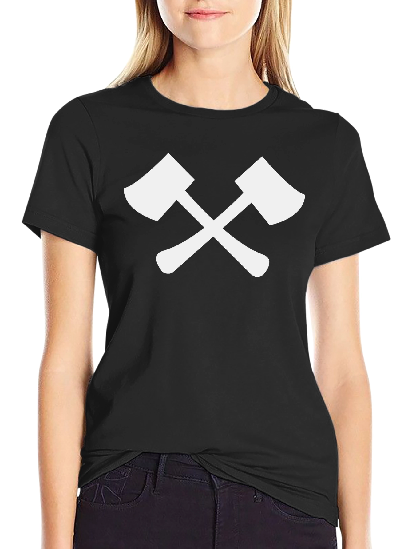 Axe Logo Black T-Shirt
