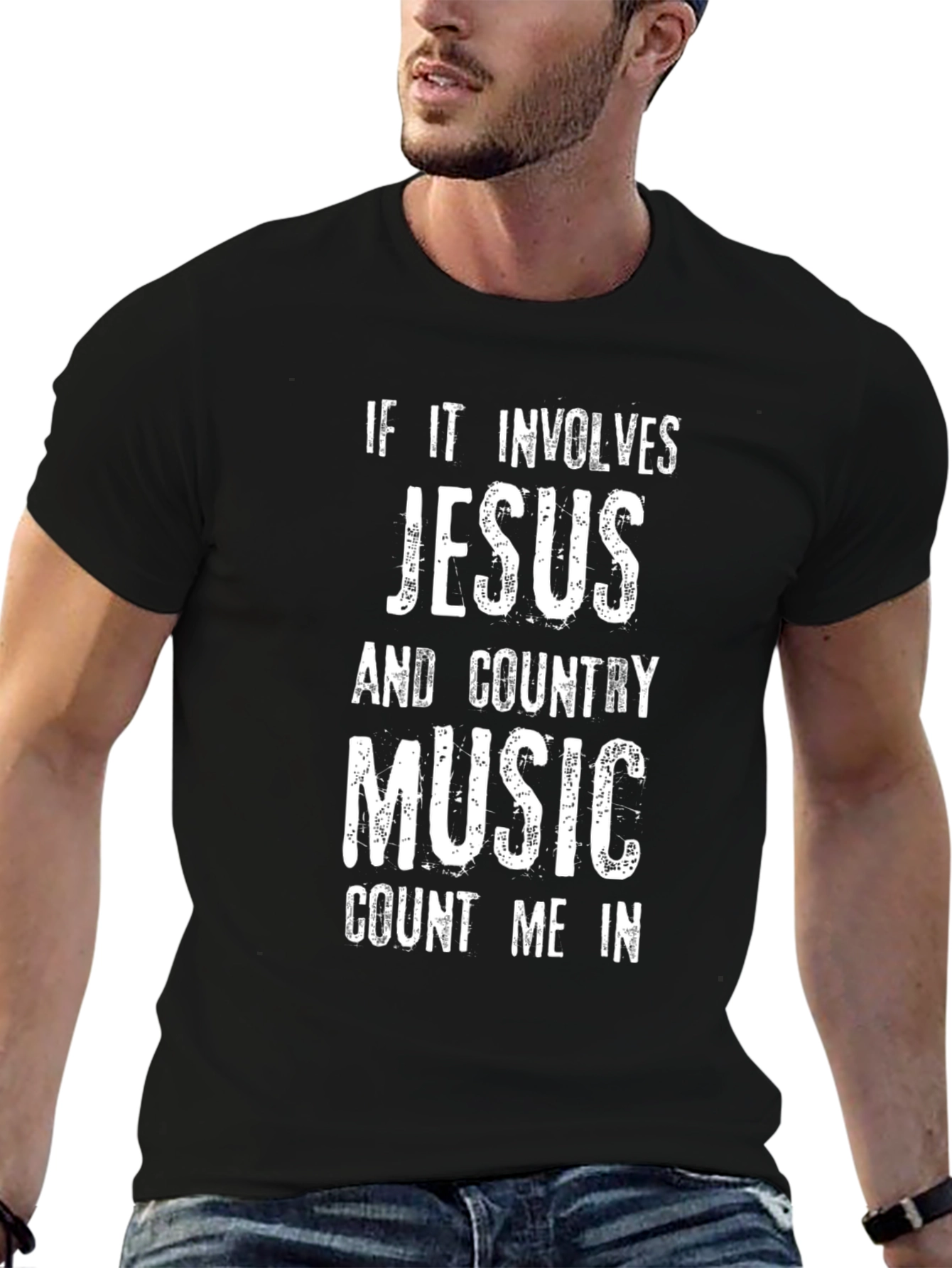 Jesus and Country Music T-Shirt