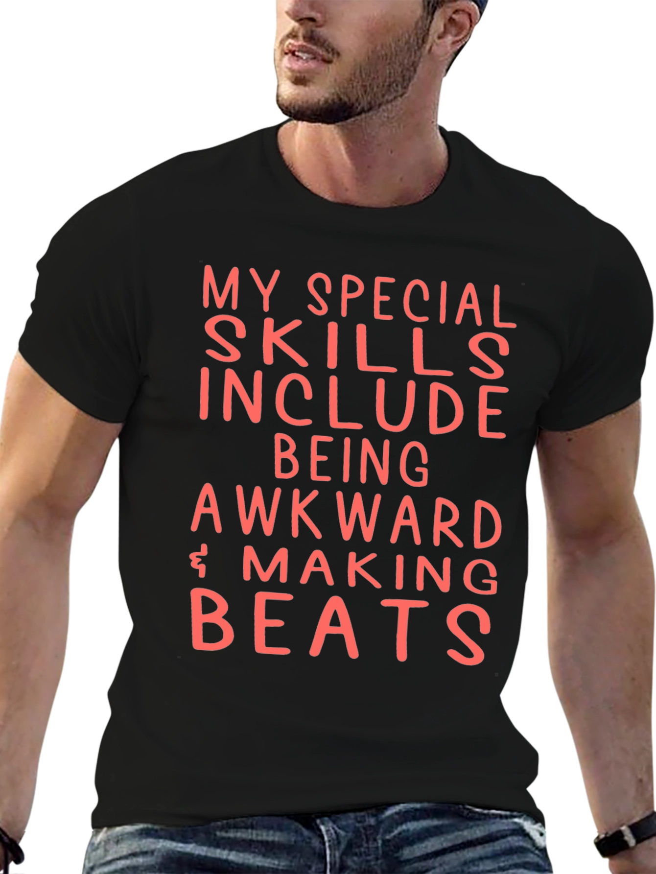 Awkward Beats Graphic Tee - Special Skills T-Shirt