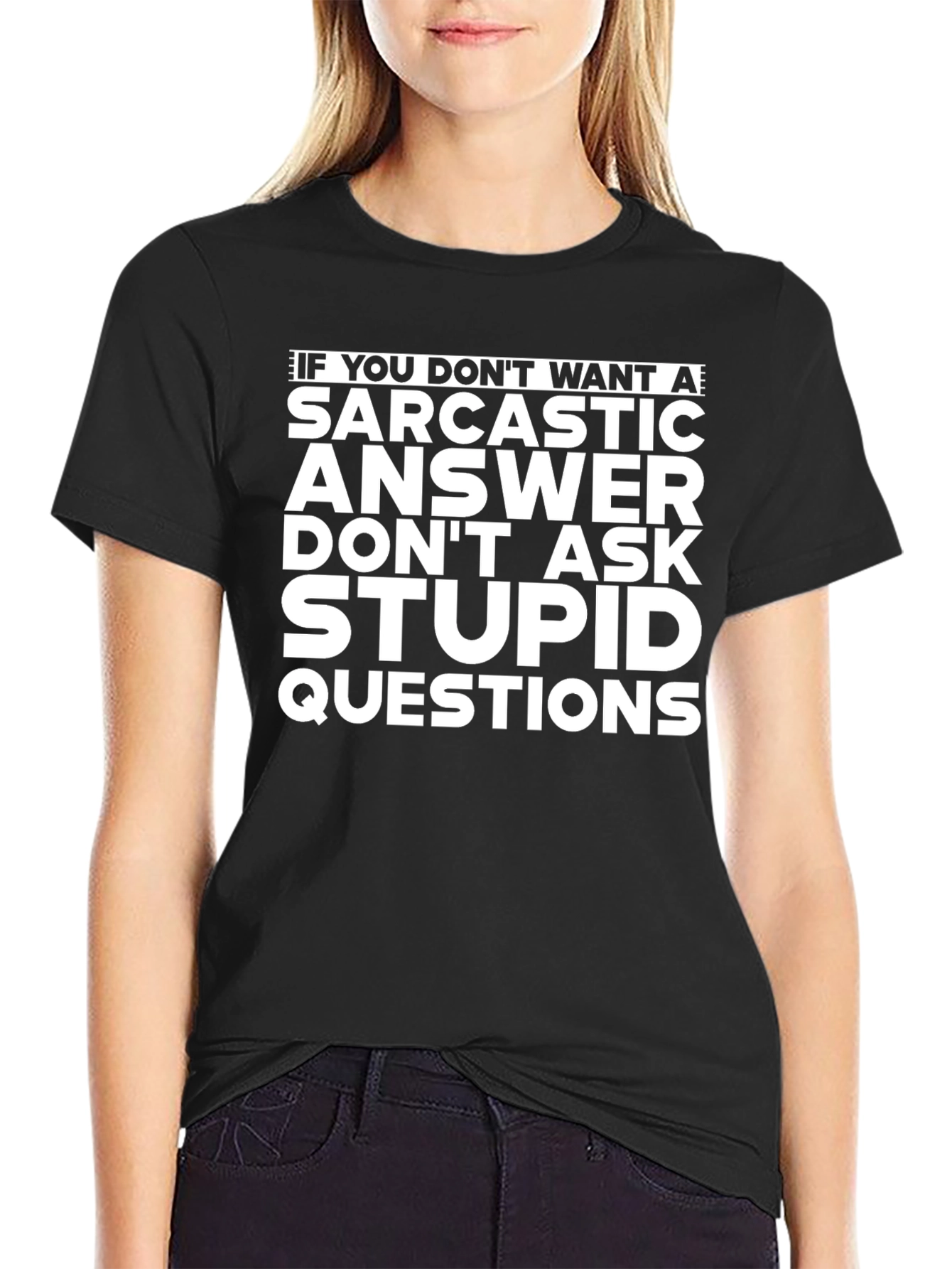 Sarcastic Answer T-Shirt - Funny Graphic Tee