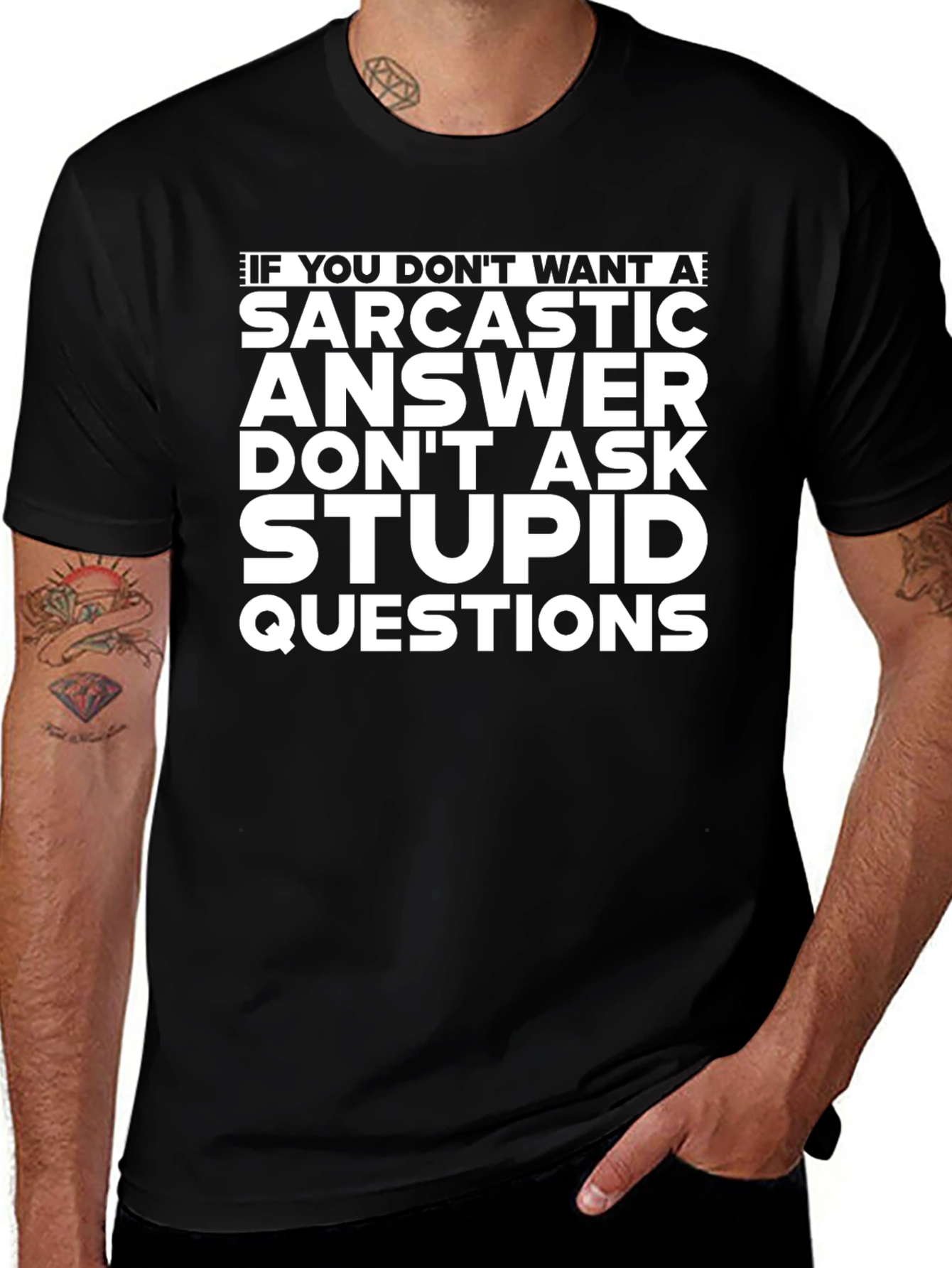 Sarcastic Answer T-Shirt - Funny Graphic Tee
