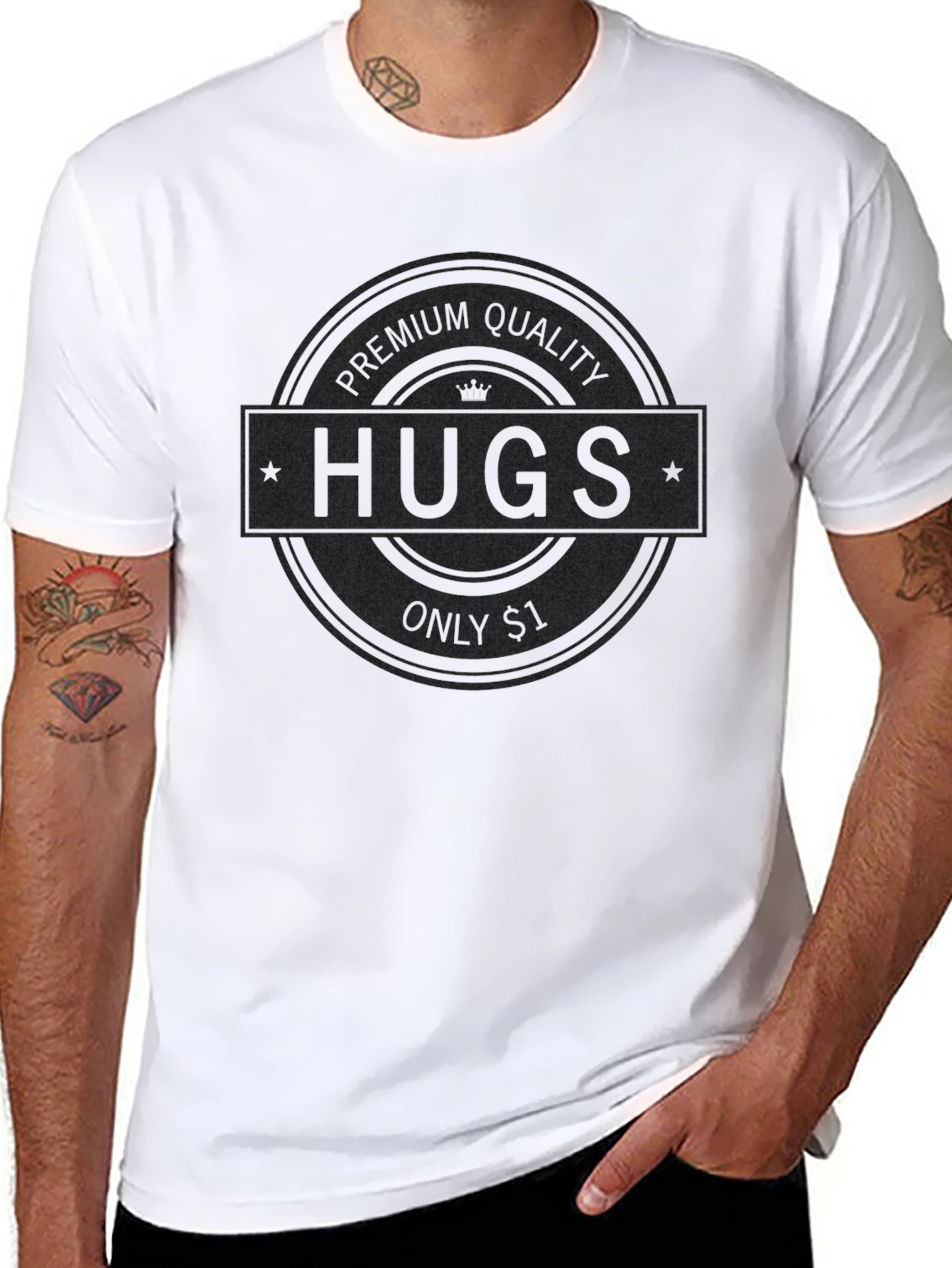 Premium Quality Hugs T-Shirt