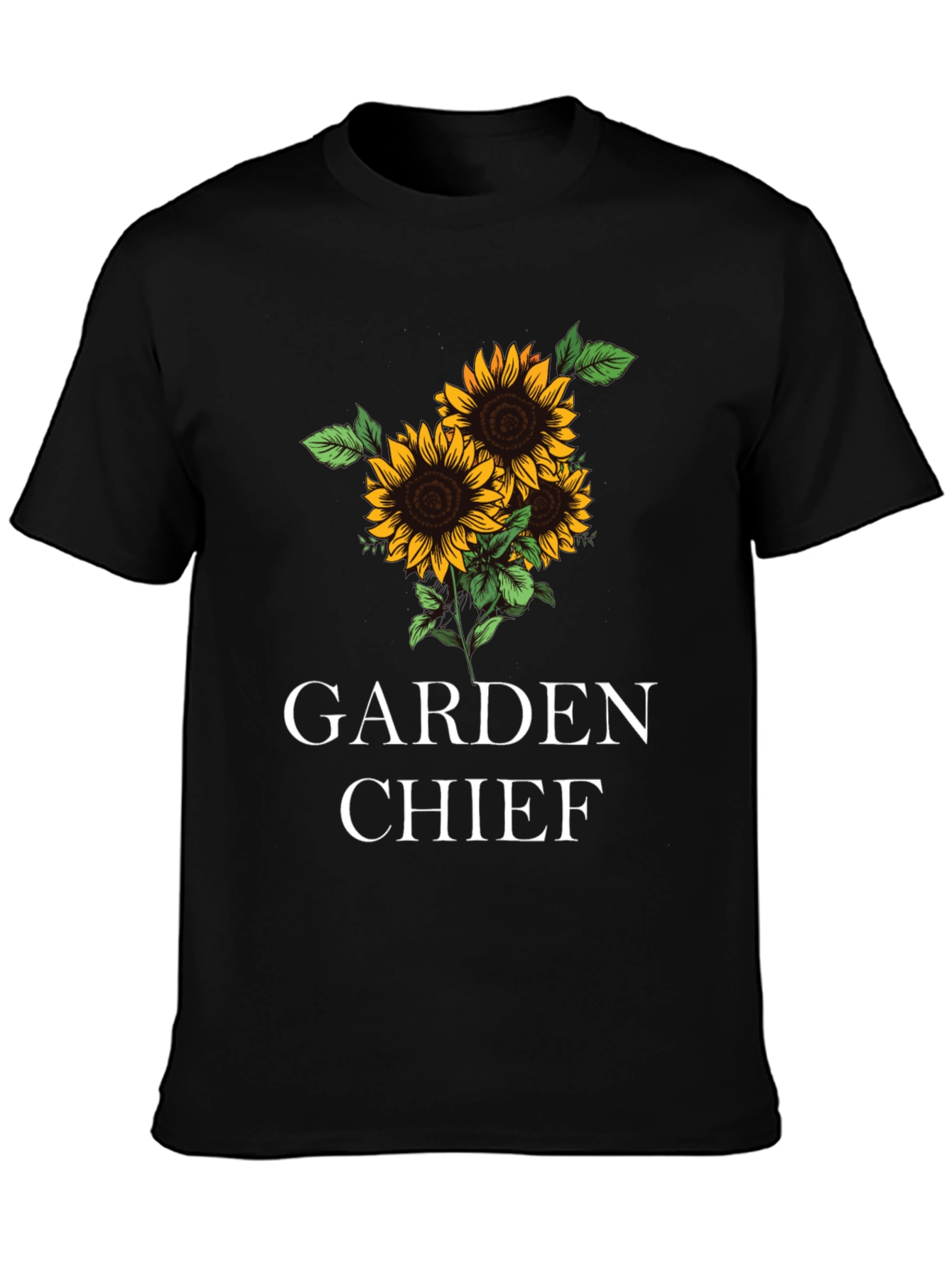 Garden Chief Sunflower Graphic T-Shirt