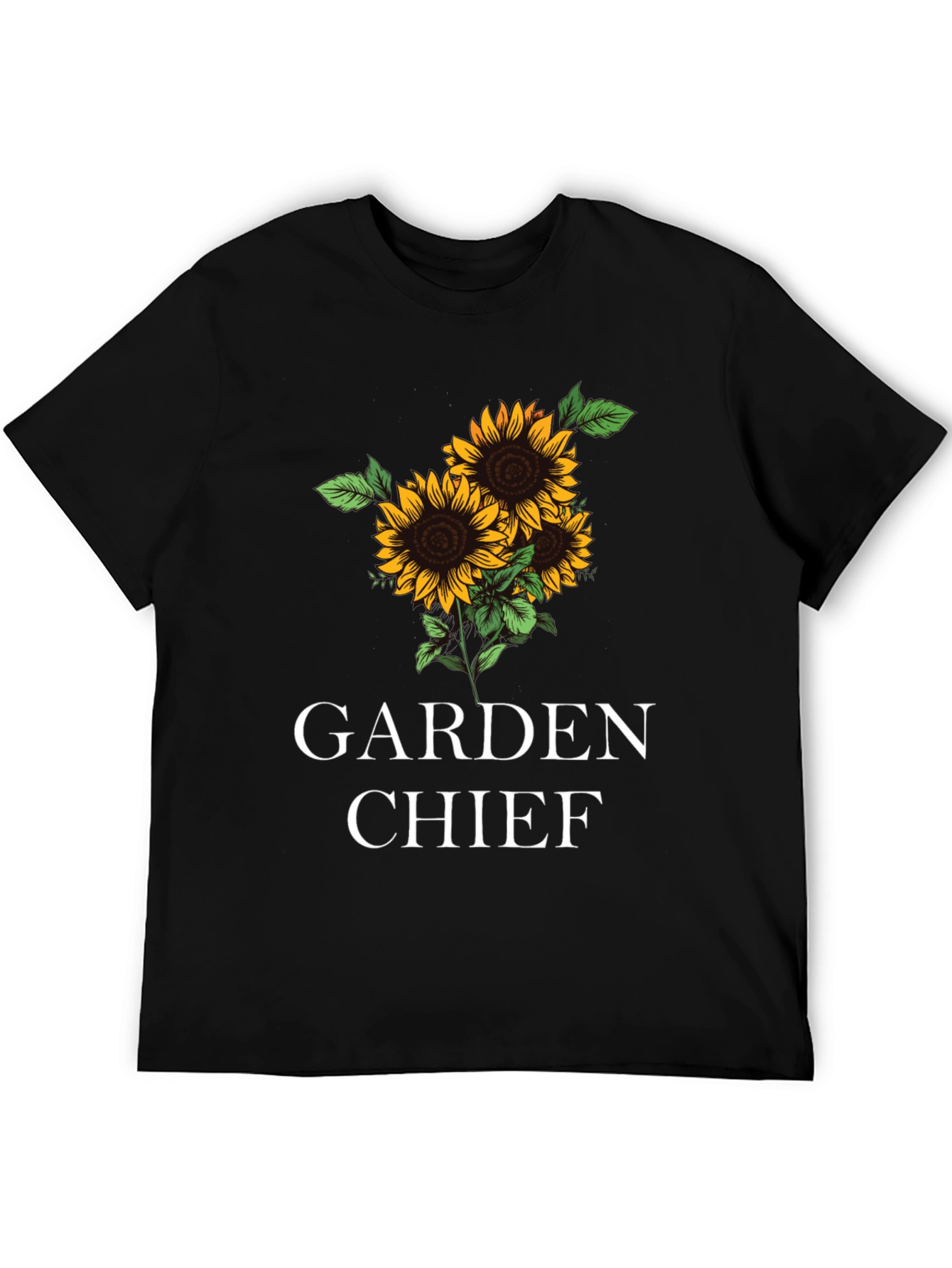 Garden Chief Sunflower Graphic T-Shirt
