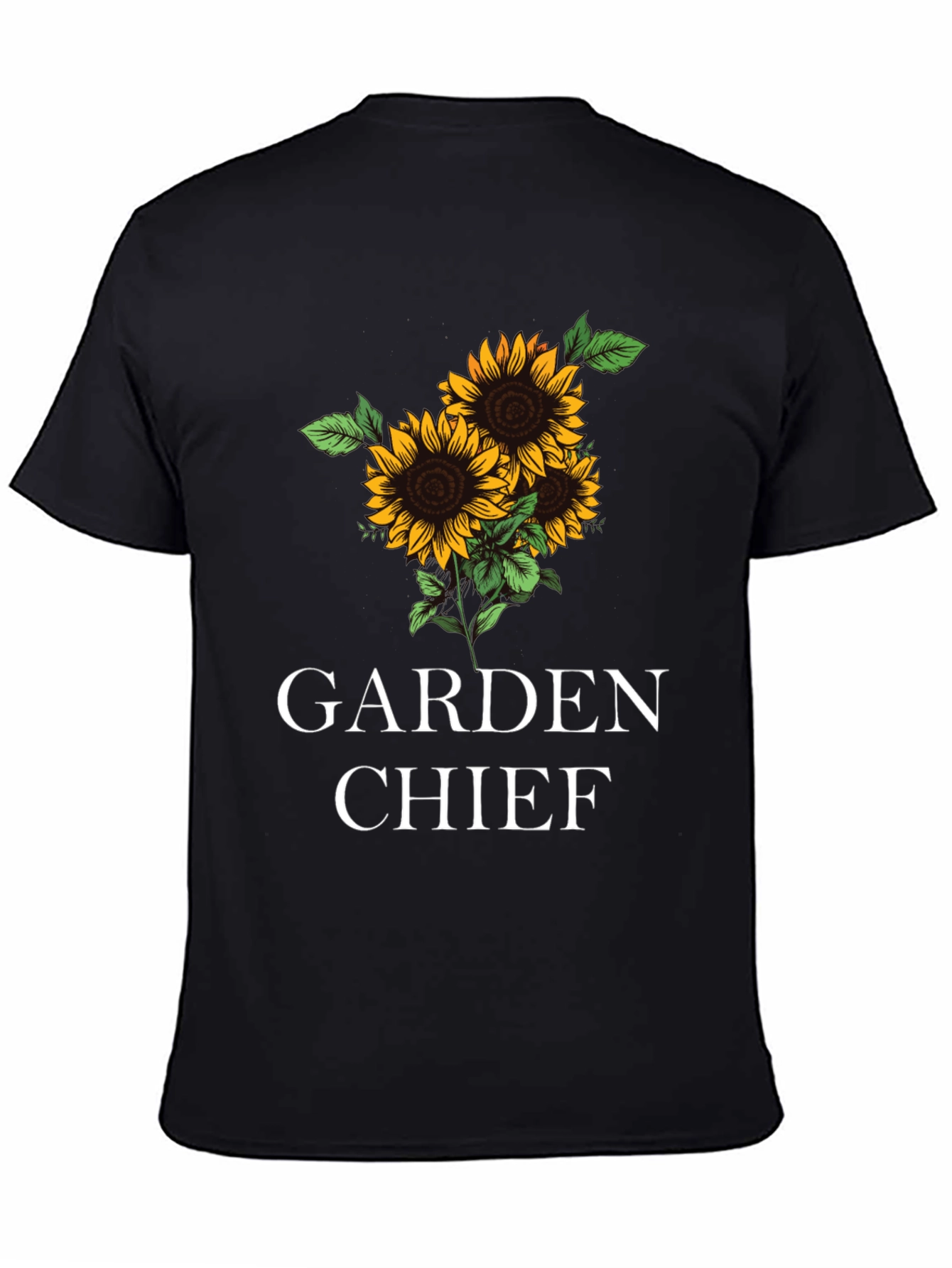 Garden Chief Sunflower Graphic T-Shirt
