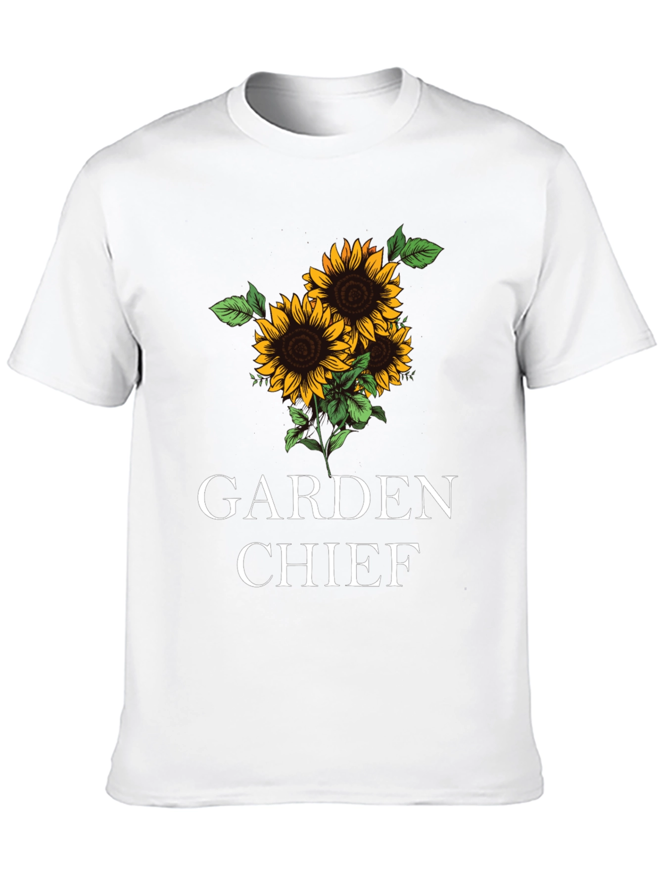 Garden Chief Sunflower Graphic T-Shirt