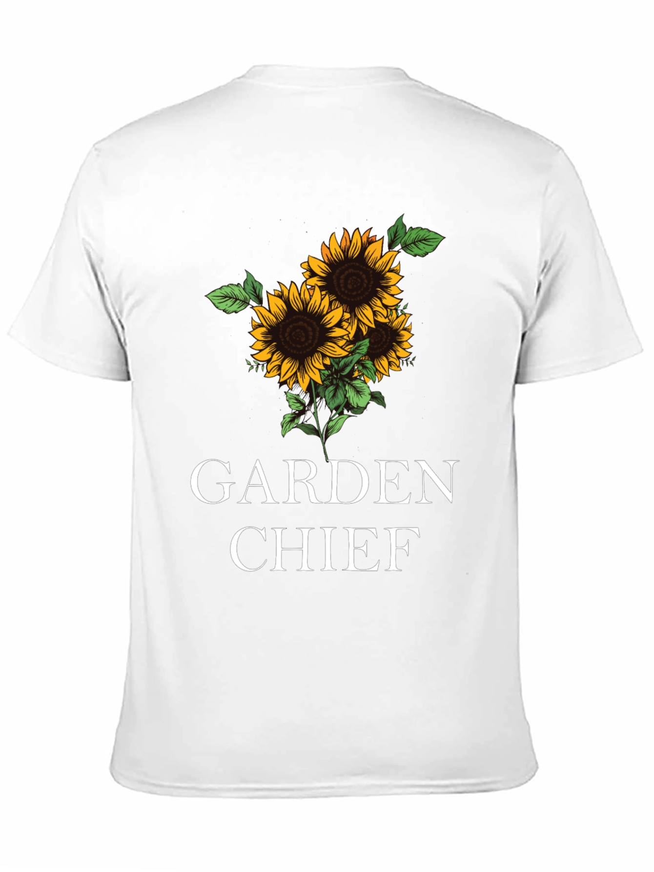 Garden Chief Sunflower Graphic T-Shirt