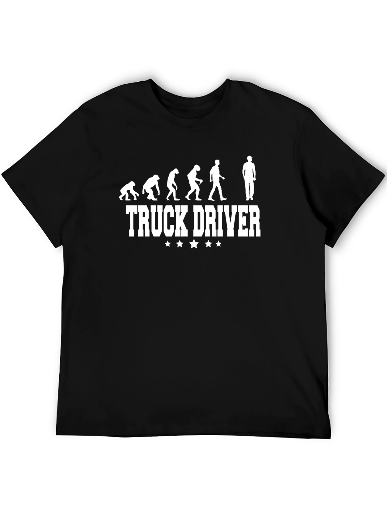Truck Driver Evolution Graphic T-Shirt