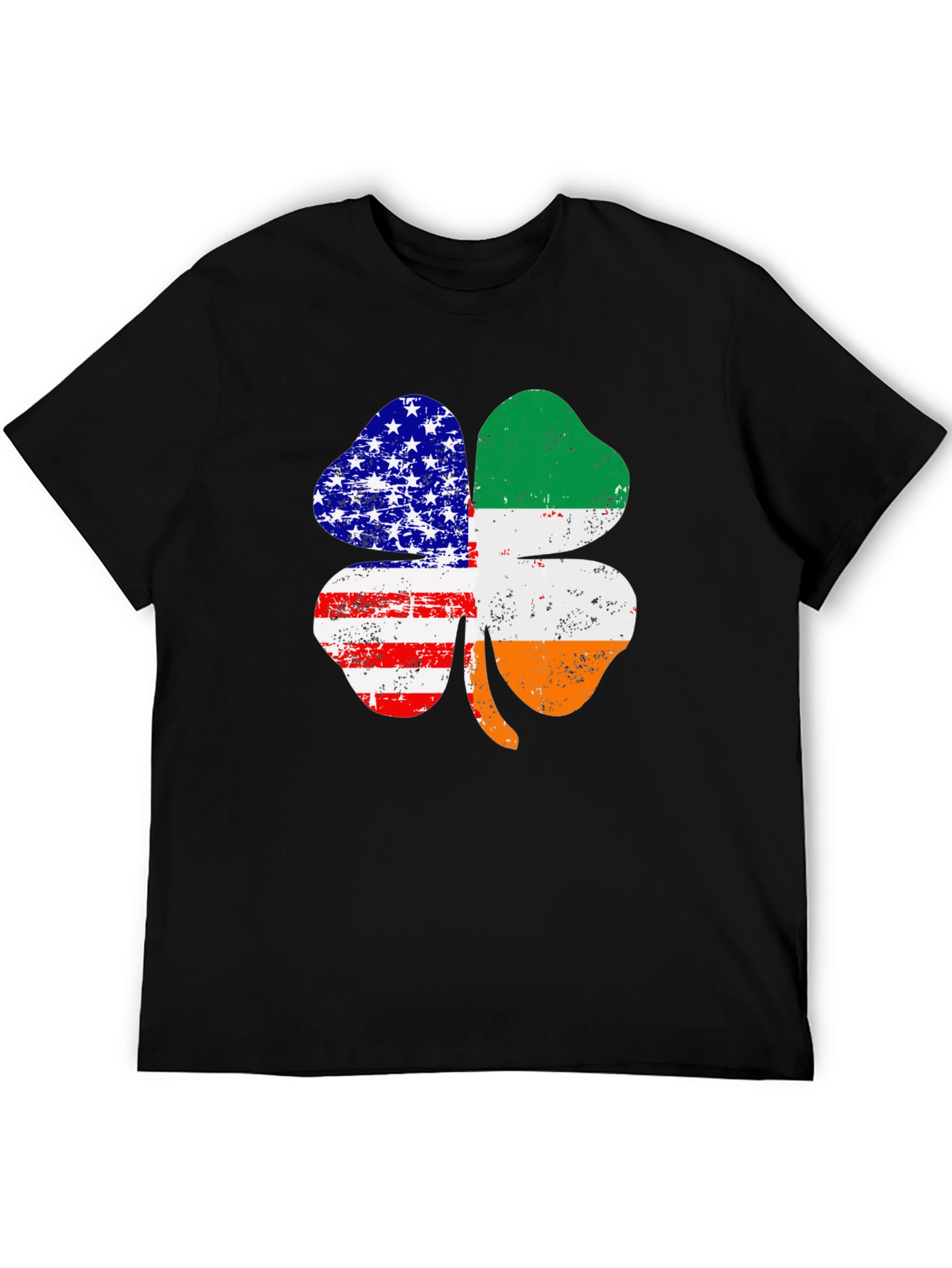 USA Ireland Clover Graphic Tee
