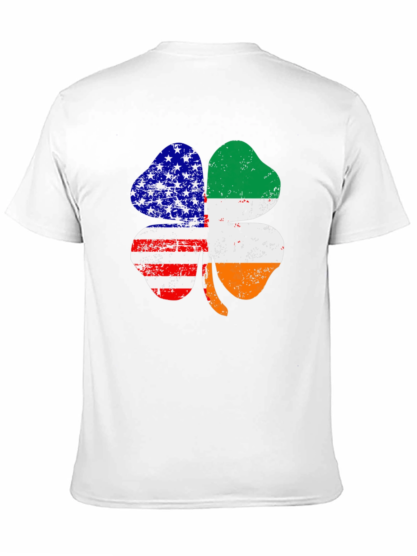 USA Ireland Clover Graphic Tee