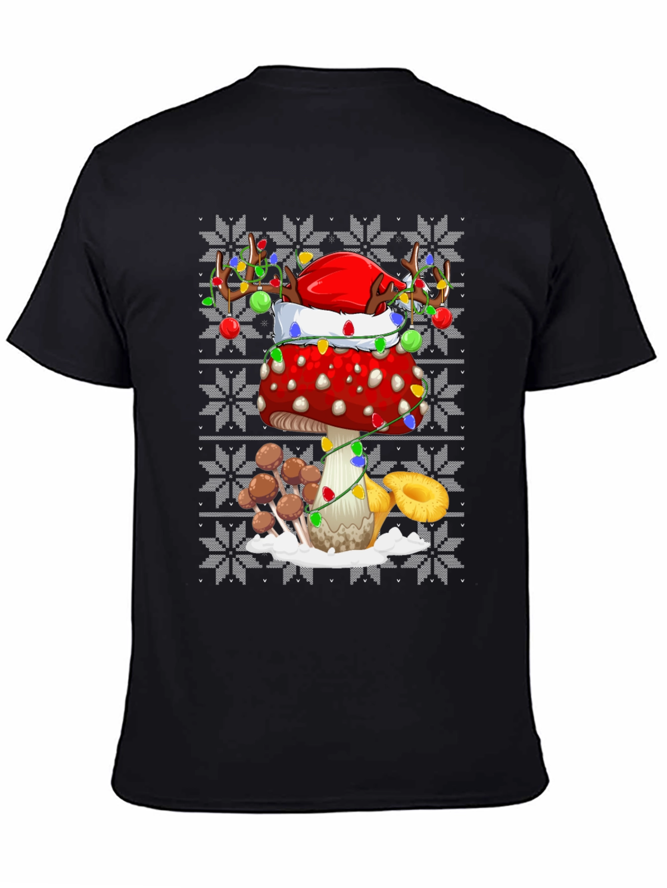Mushroom Christmas T-Shirt