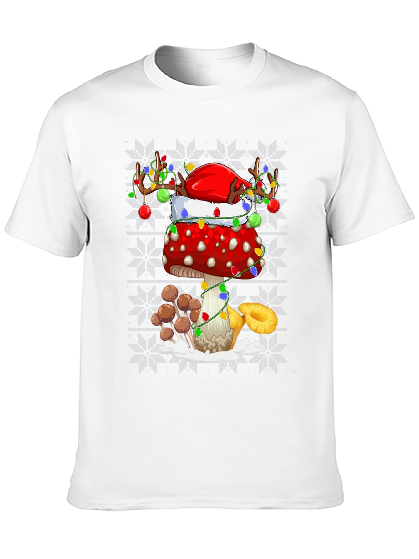Mushroom Christmas T-Shirt
