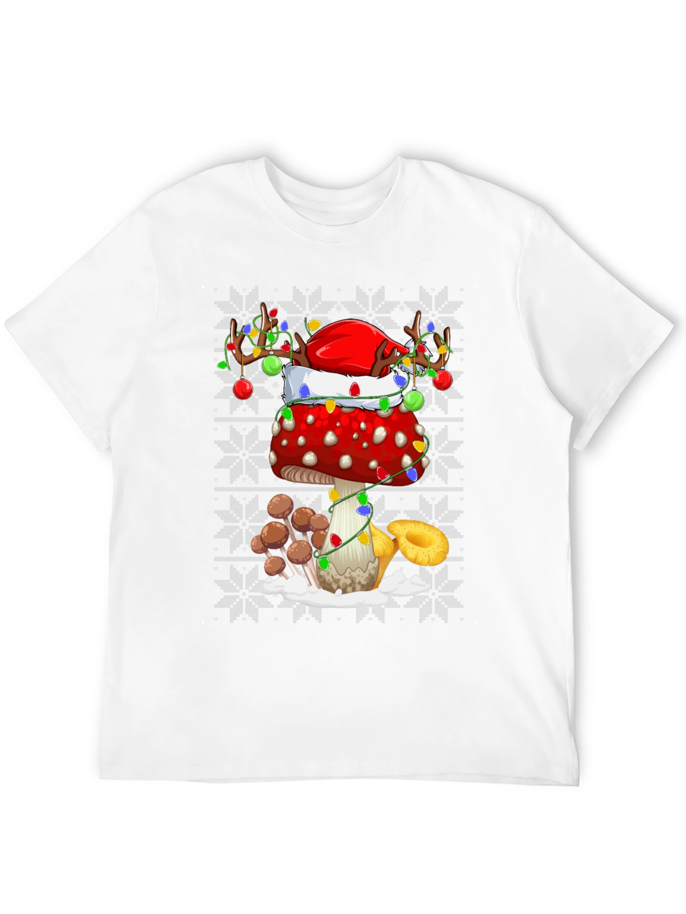 Mushroom Christmas T-Shirt