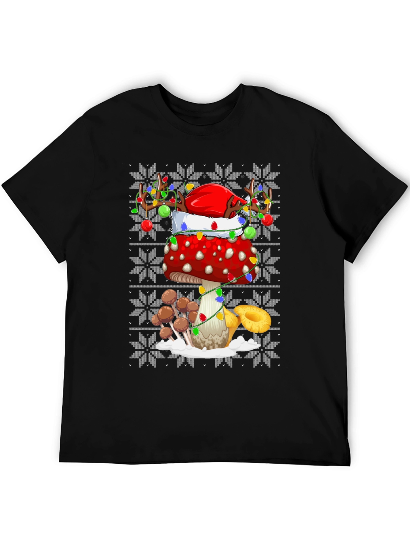 Mushroom Christmas T-Shirt