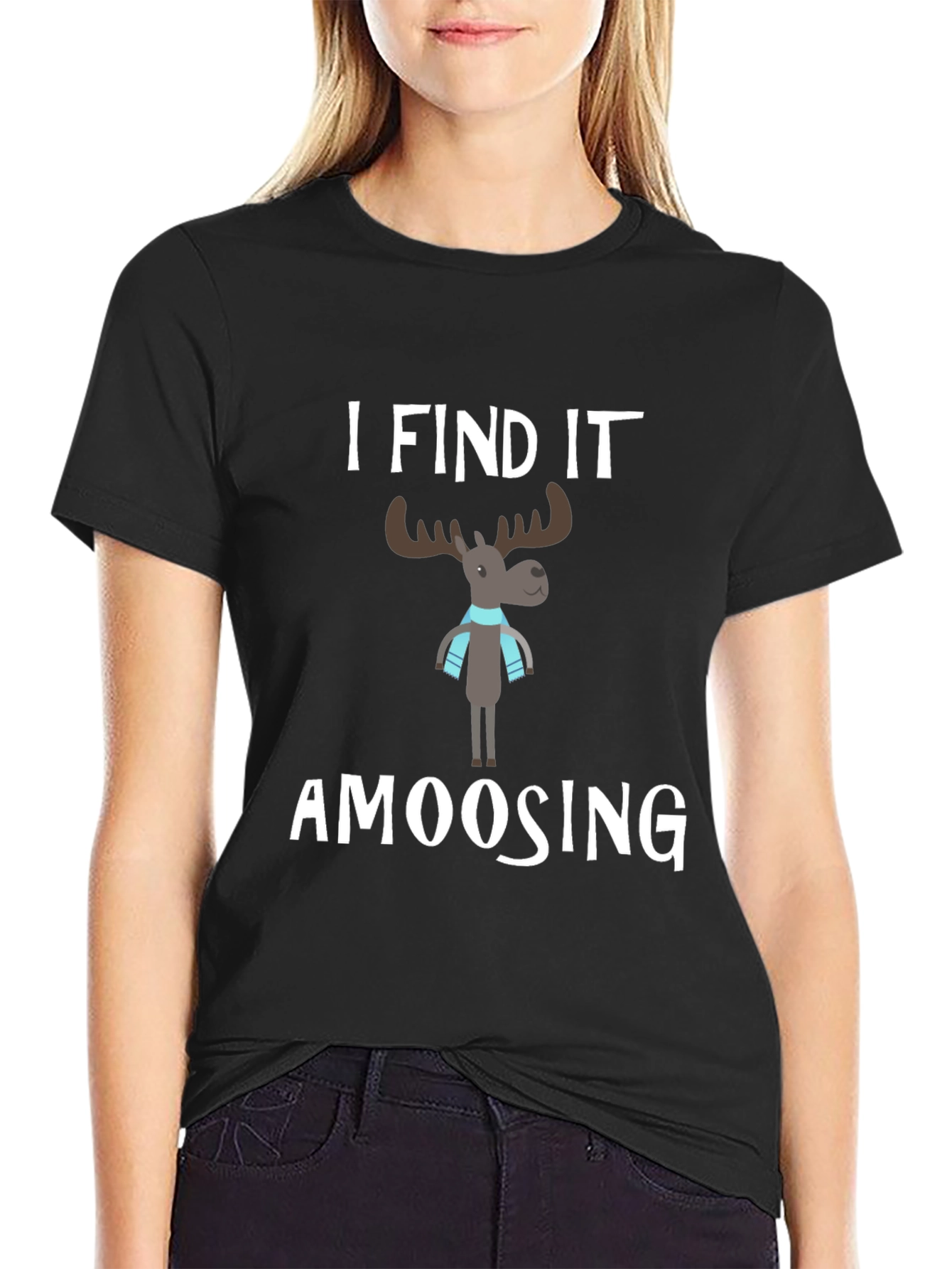 Amoosing T-Shirt - Funny Moose Graphic Tee