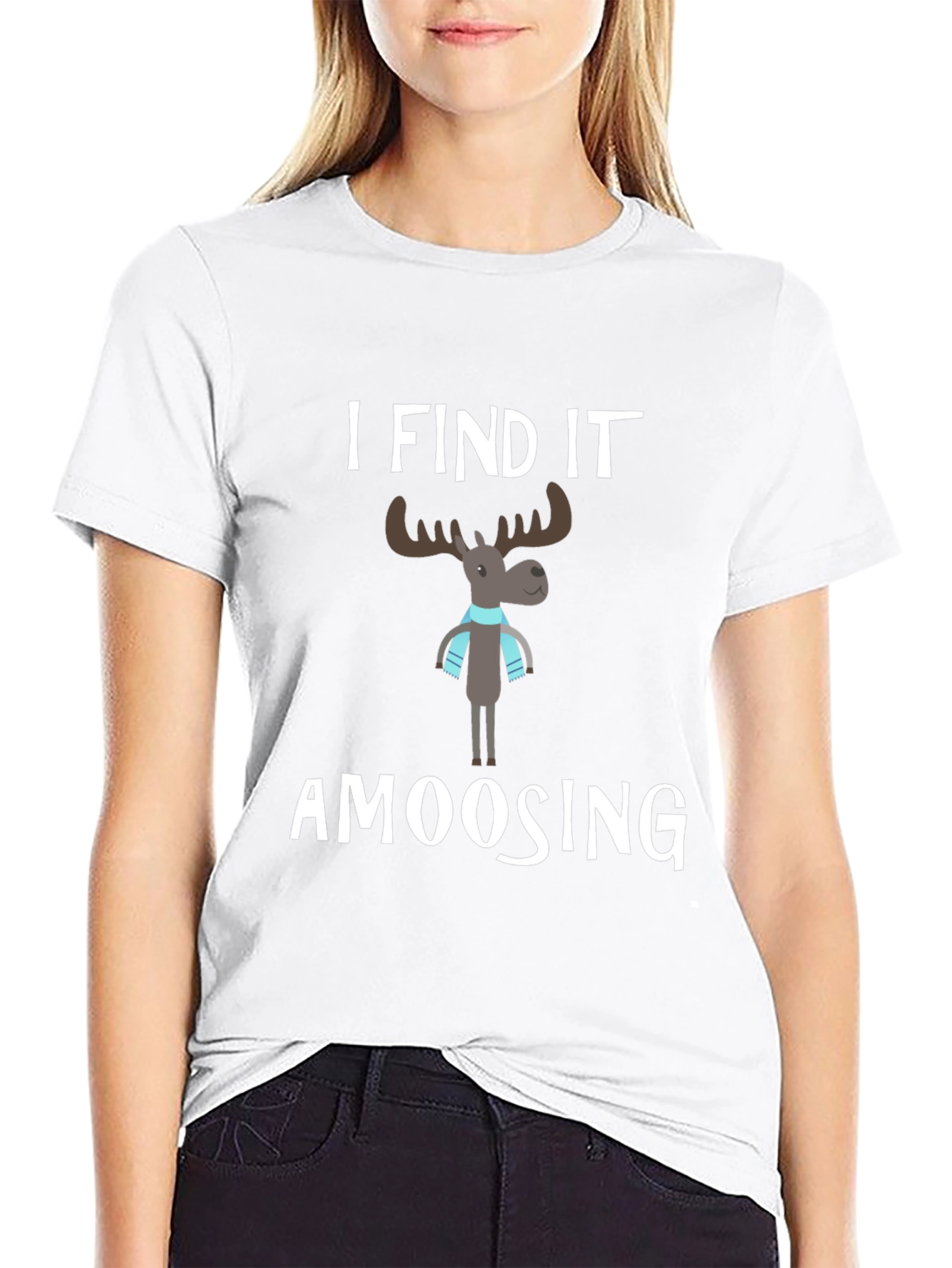 Amoosing T-Shirt - Funny Moose Graphic Tee