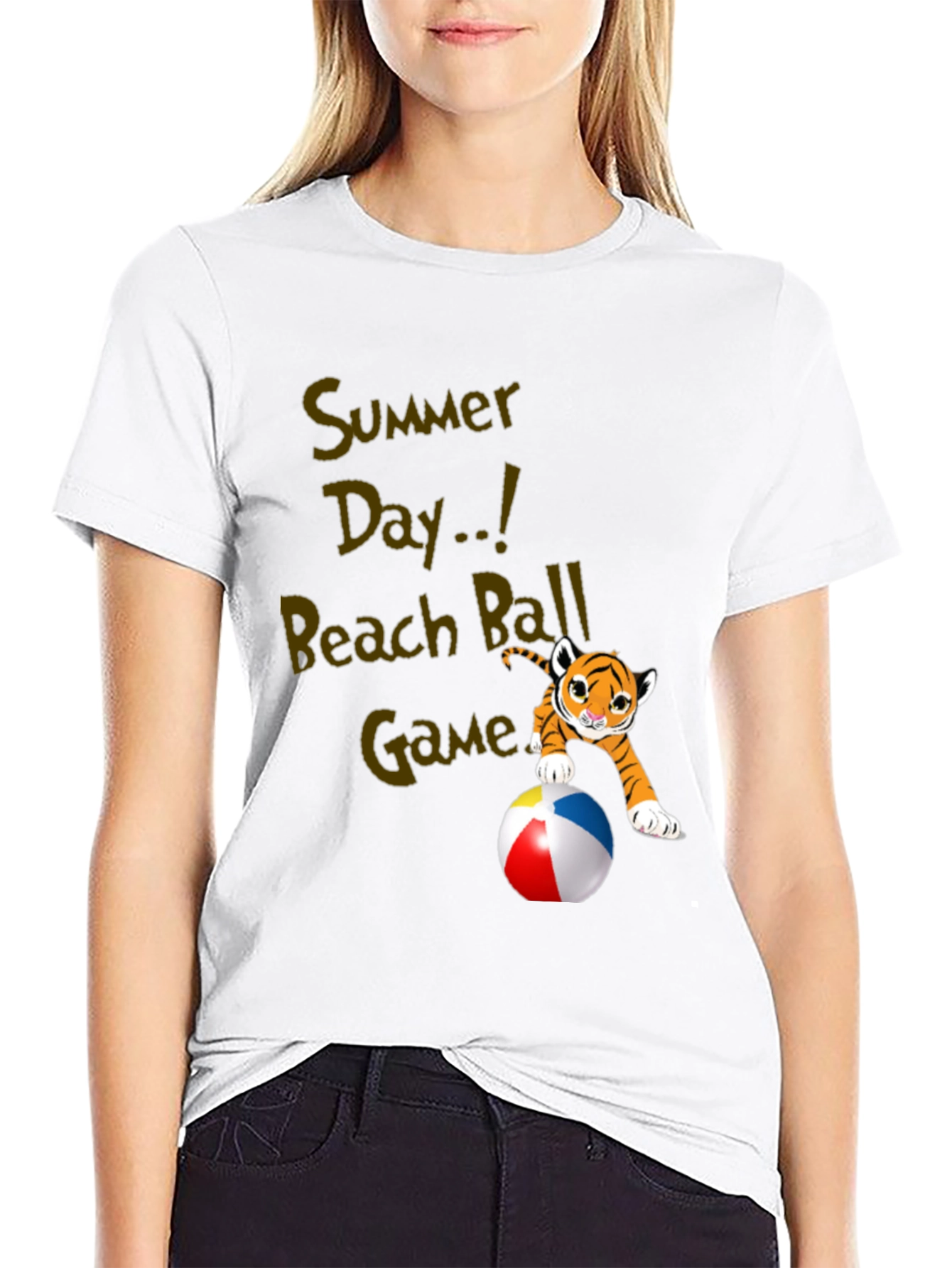 Summer Beach Ball Game T-Shirt