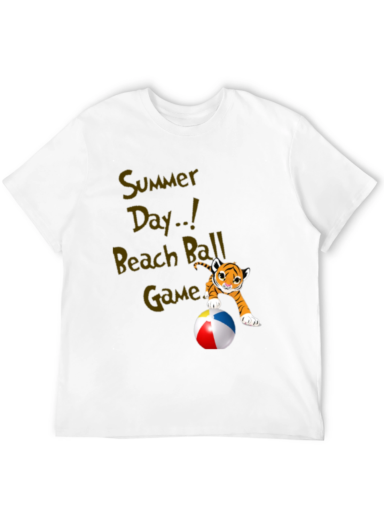 Summer Beach Ball Game T-Shirt