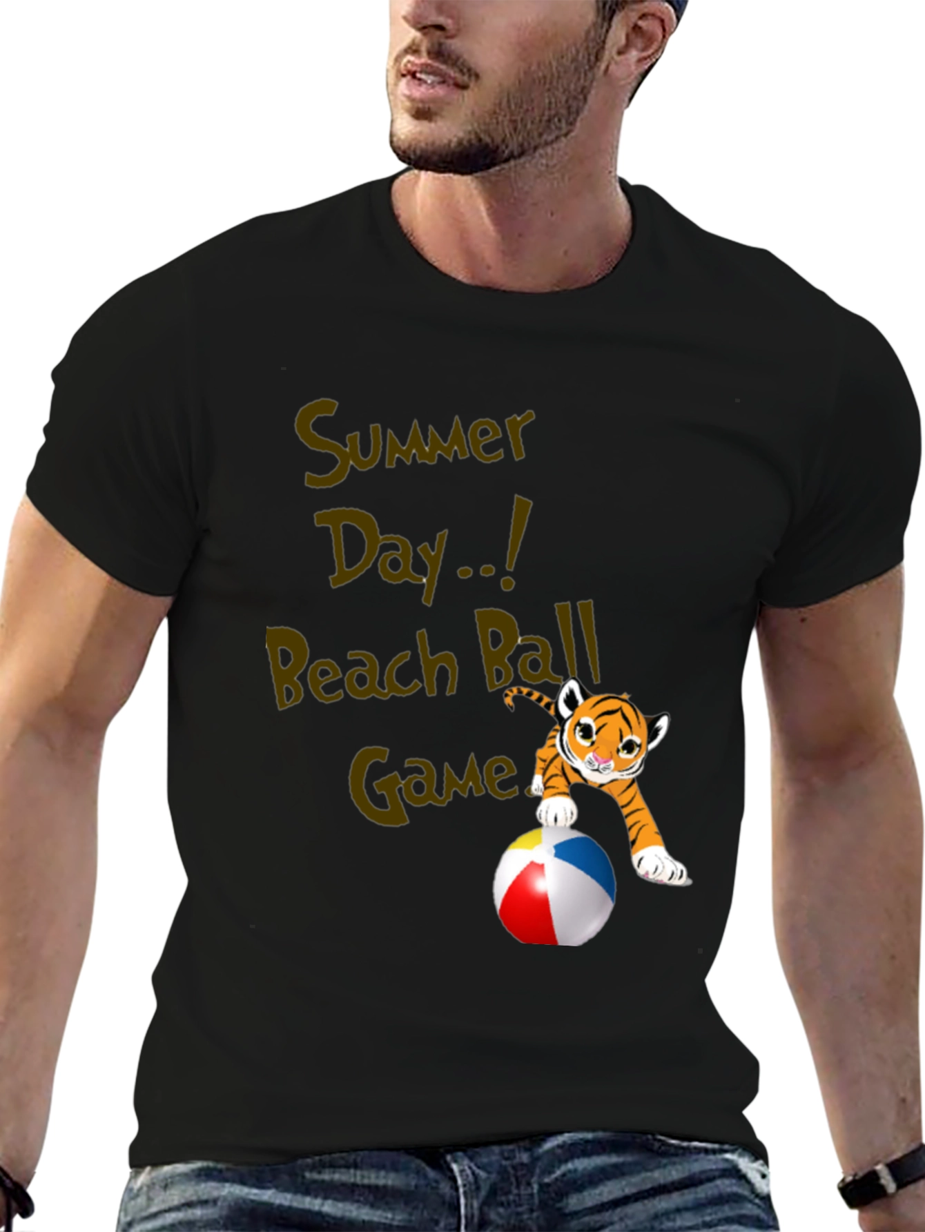 Summer Beach Ball Game T-Shirt