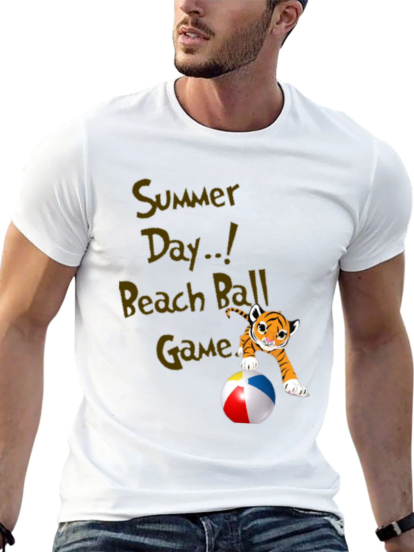 Summer Beach Ball Game T-Shirt