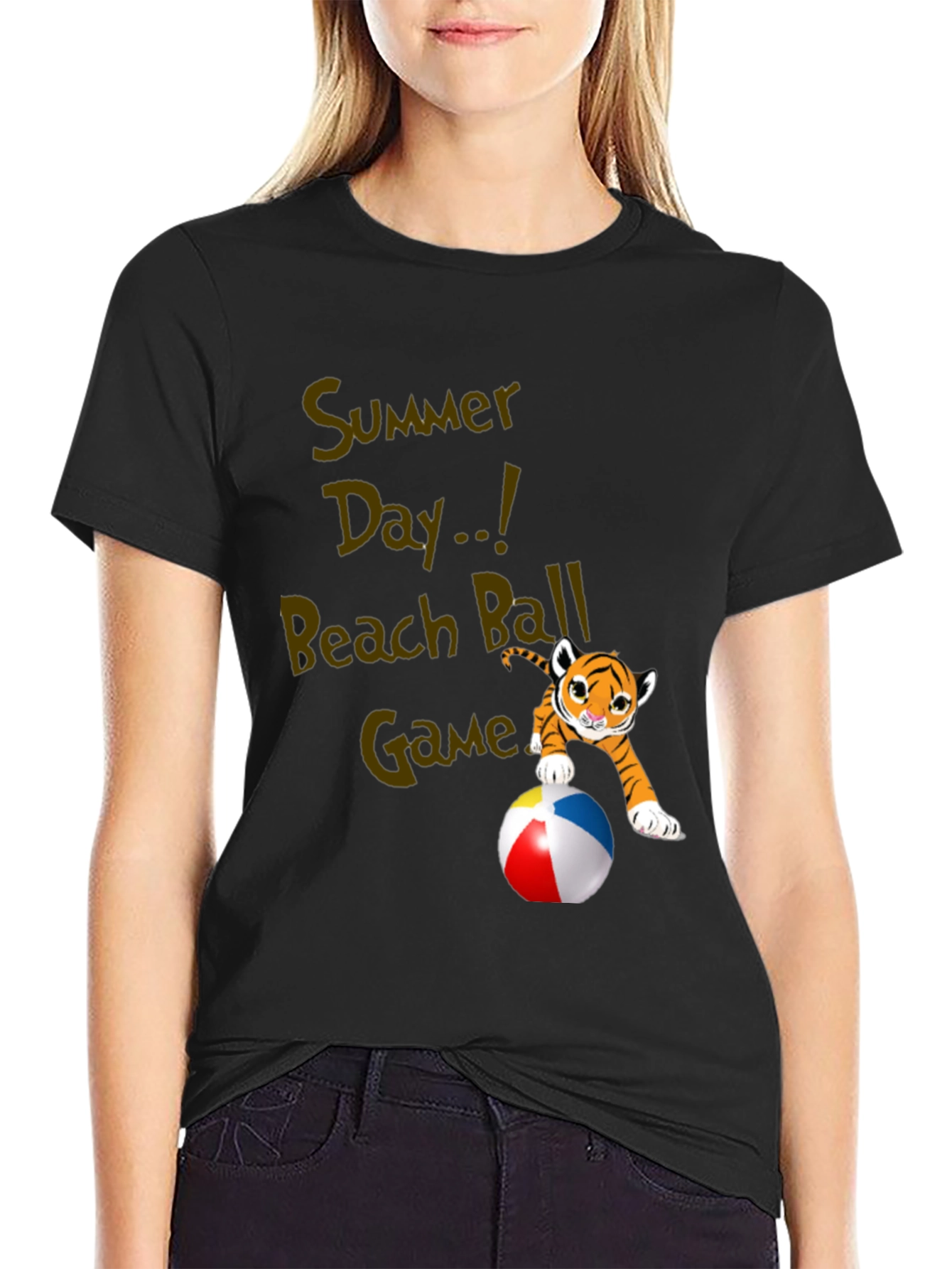 Summer Beach Ball Game T-Shirt