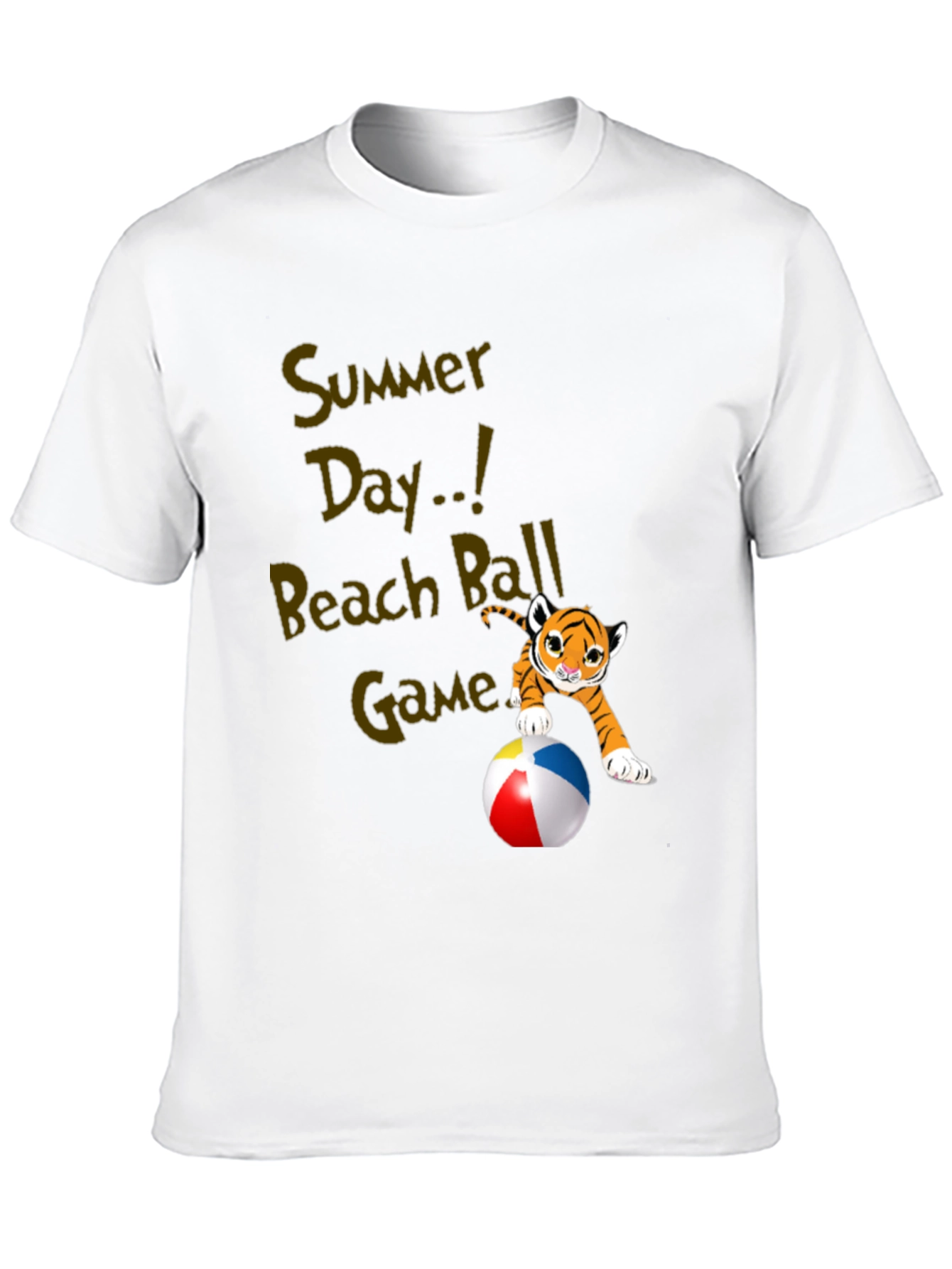 Summer Beach Ball Game T-Shirt