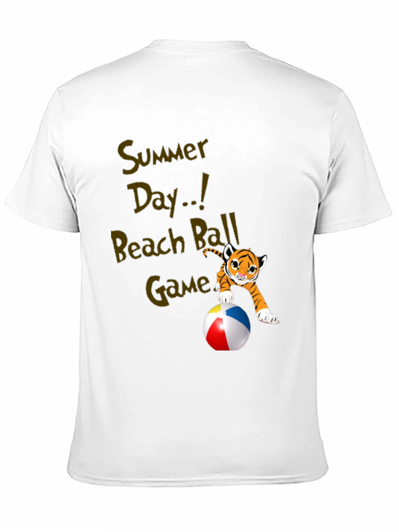 Summer Beach Ball Game T-Shirt