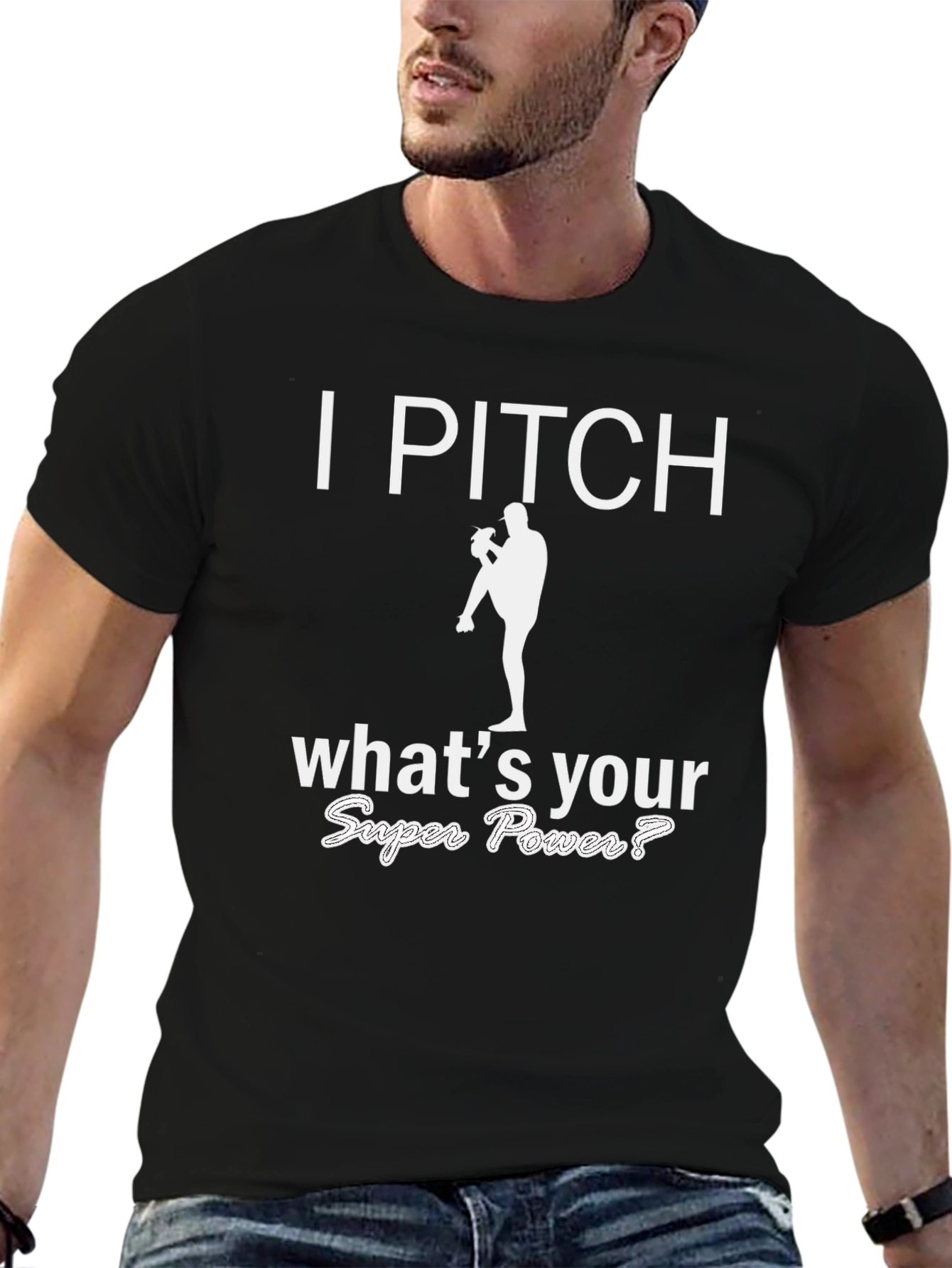 I Pitch Whats Your Super Power T-Shirt