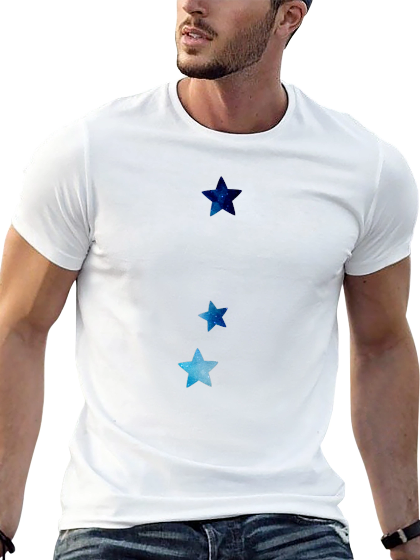 Starry Night Black Tee