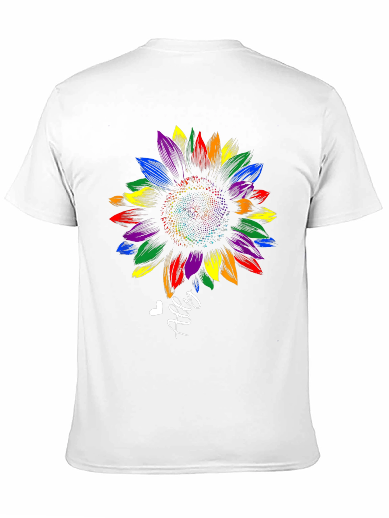 Ally Sunflower LGBT Pride T-Shirt