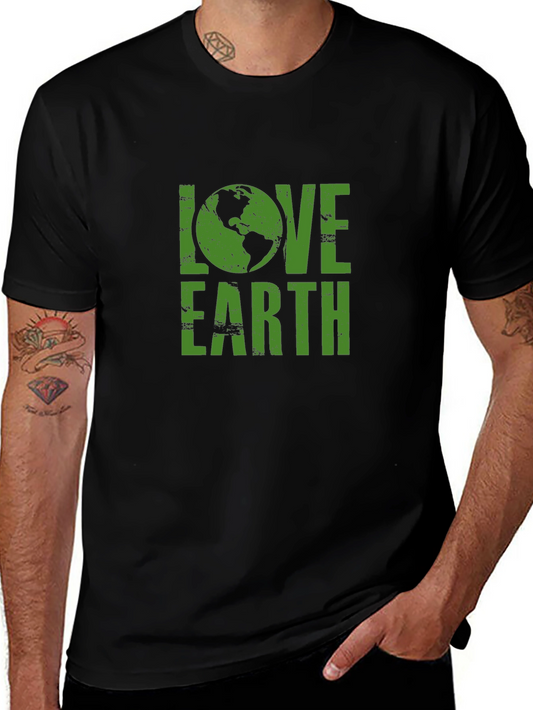 Love Earth Graphic Tee - Eco-Friendly Design