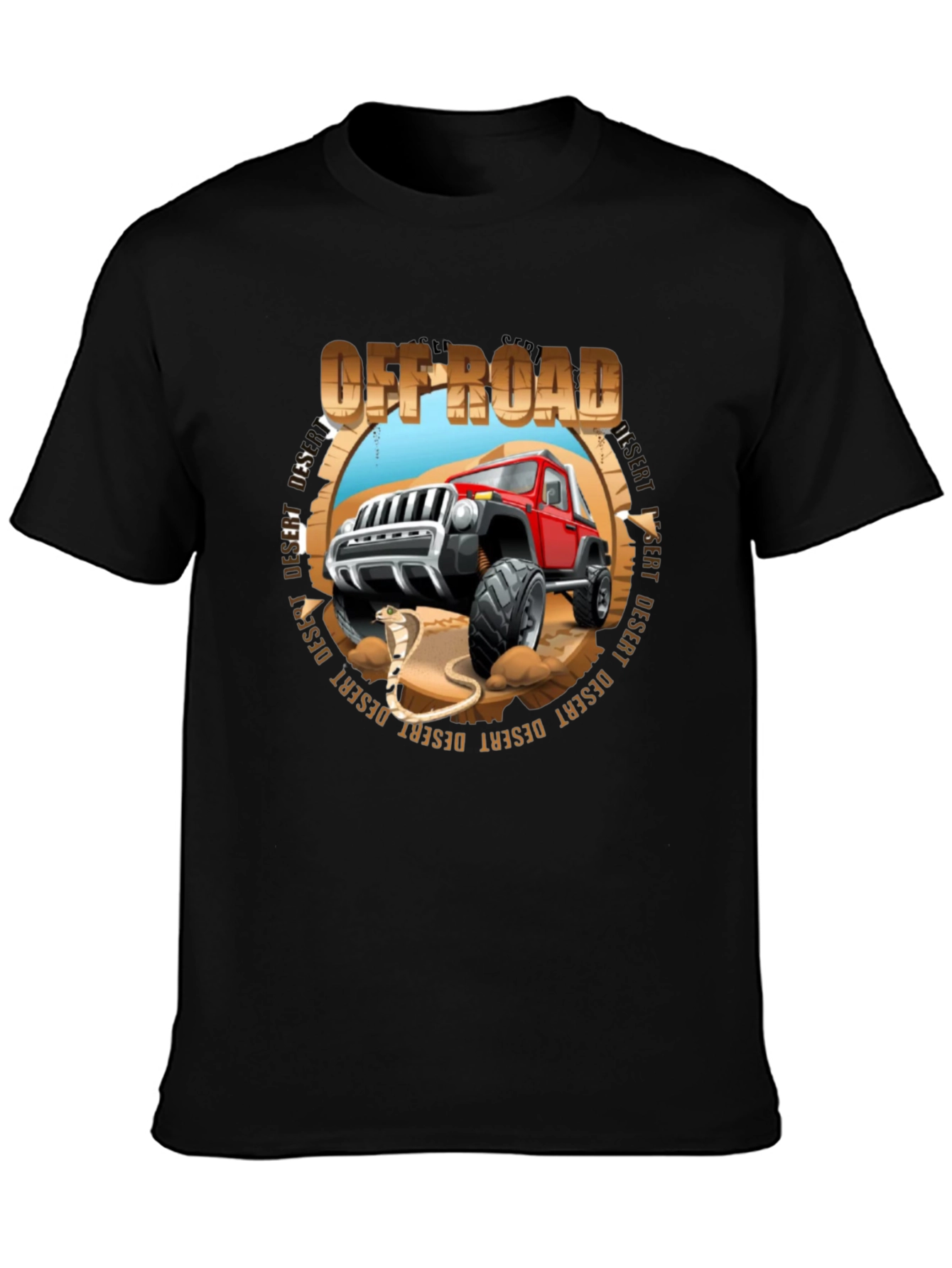 Off-Road Desert Adventure Graphic Tee