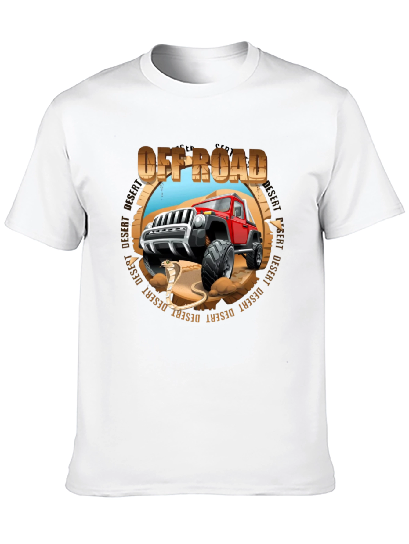 Off-Road Desert Adventure Graphic Tee