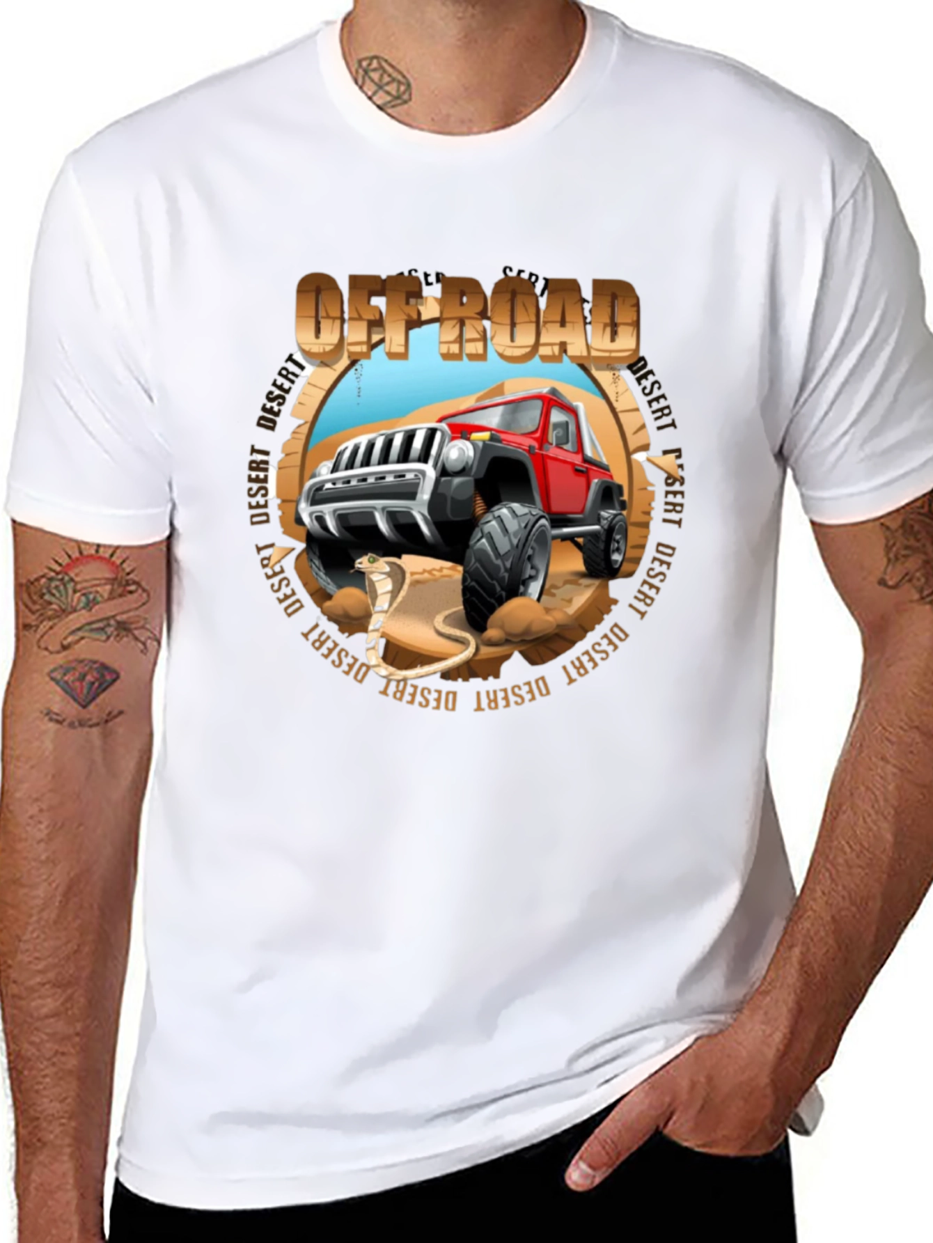 Off-Road Desert Adventure Graphic Tee