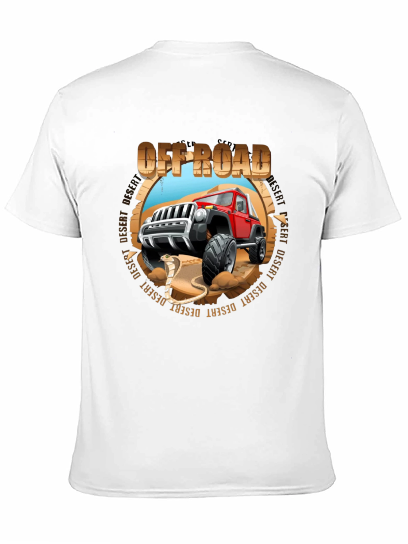 Off-Road Desert Adventure Graphic Tee