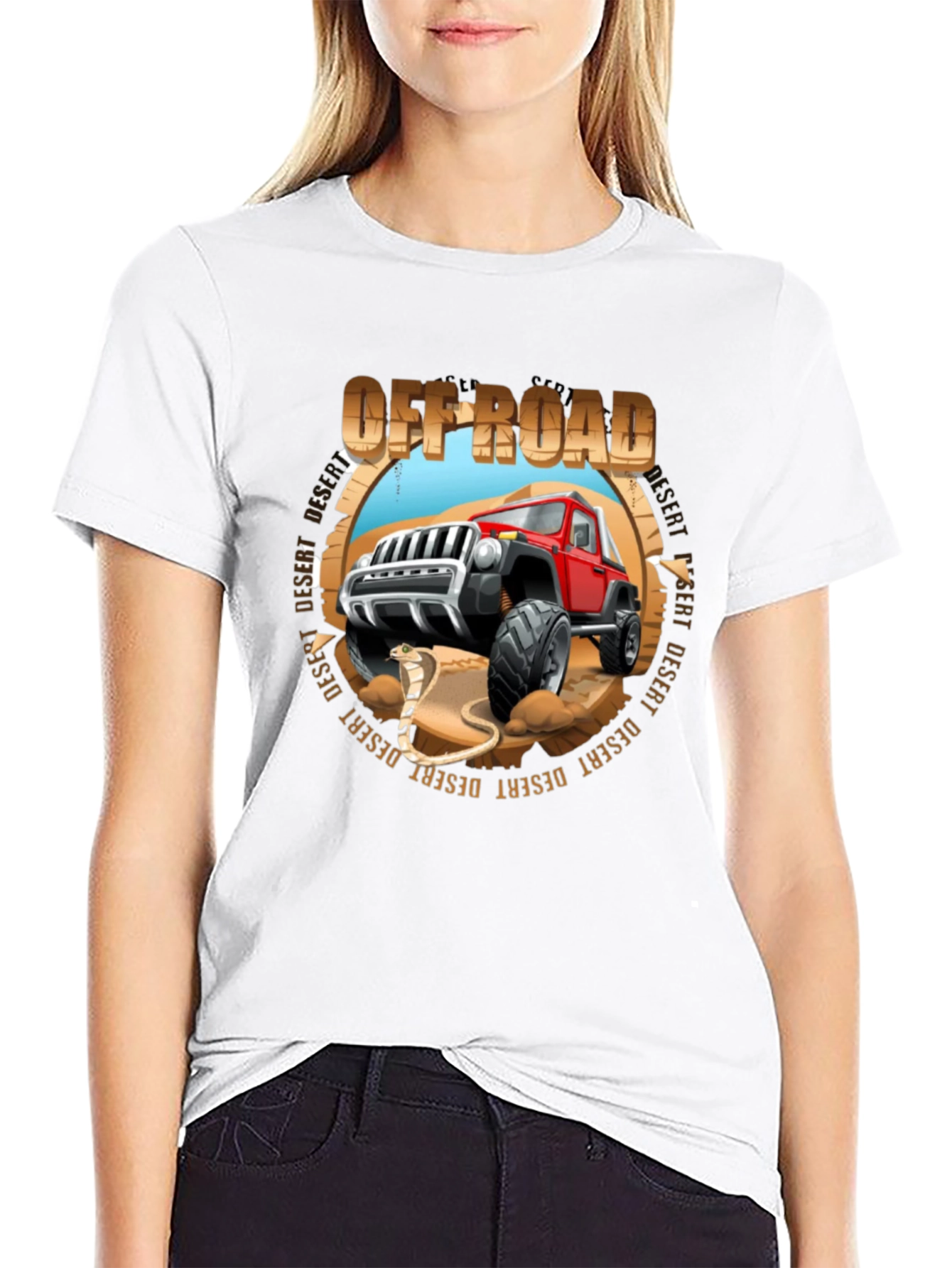 Off-Road Desert Adventure Graphic Tee