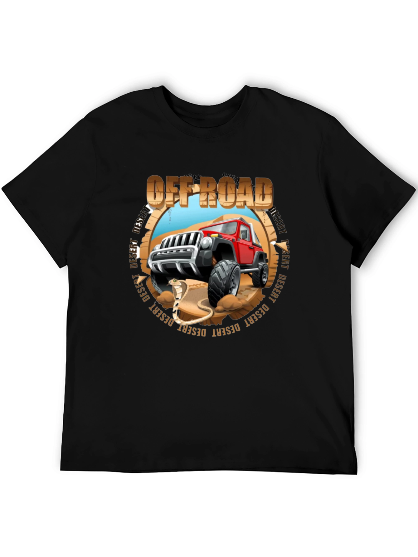 Off-Road Desert Adventure Graphic Tee