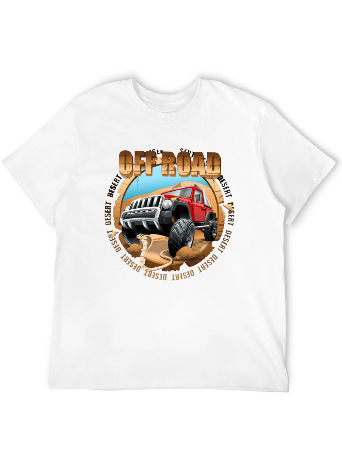 Off-Road Desert Adventure Graphic Tee
