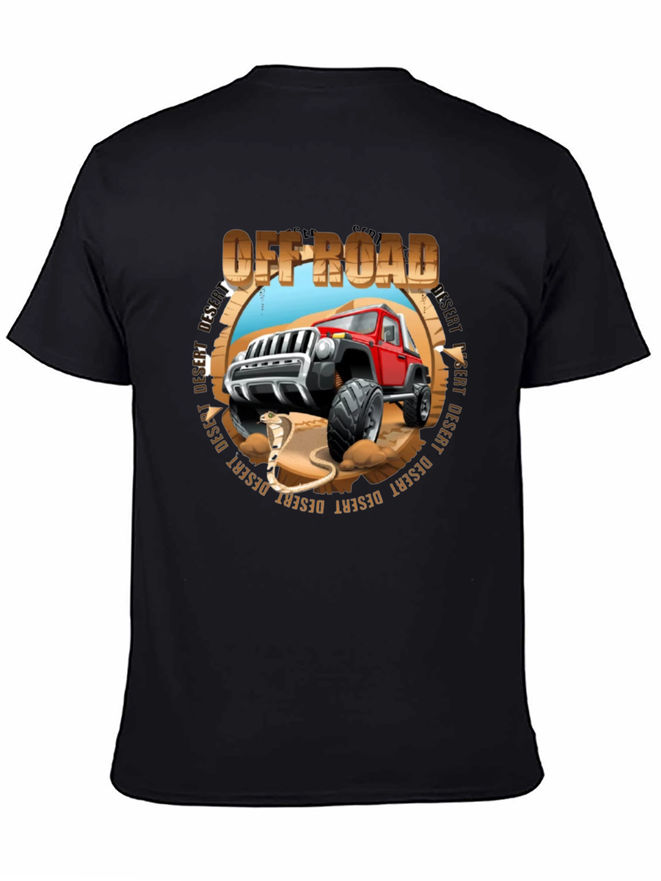 Off-Road Desert Adventure Graphic Tee