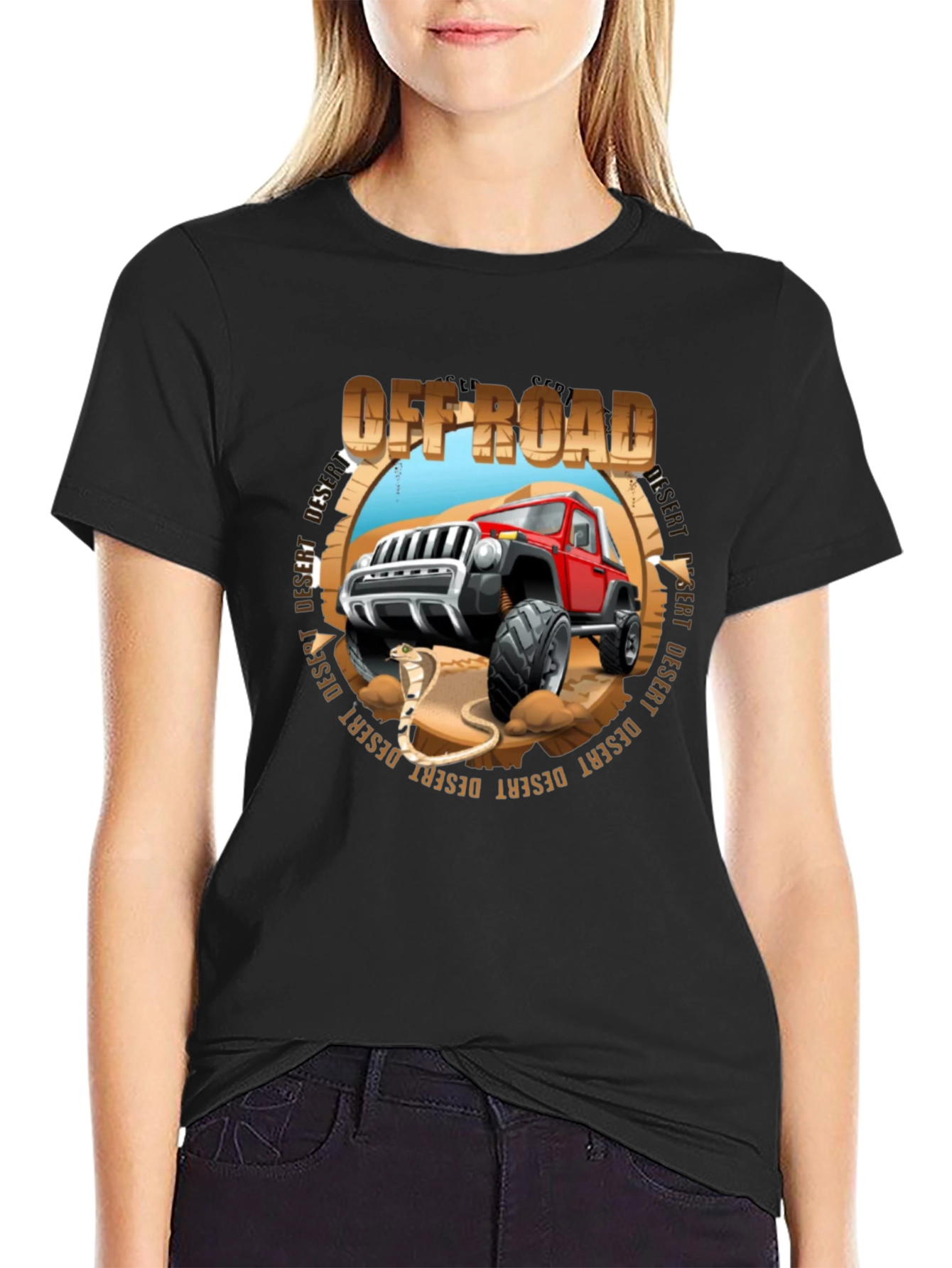 Off-Road Desert Adventure Graphic Tee