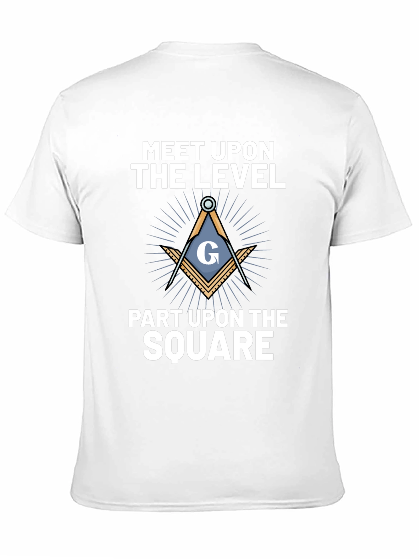 Masonic T-Shirt - Meet Upon the Level