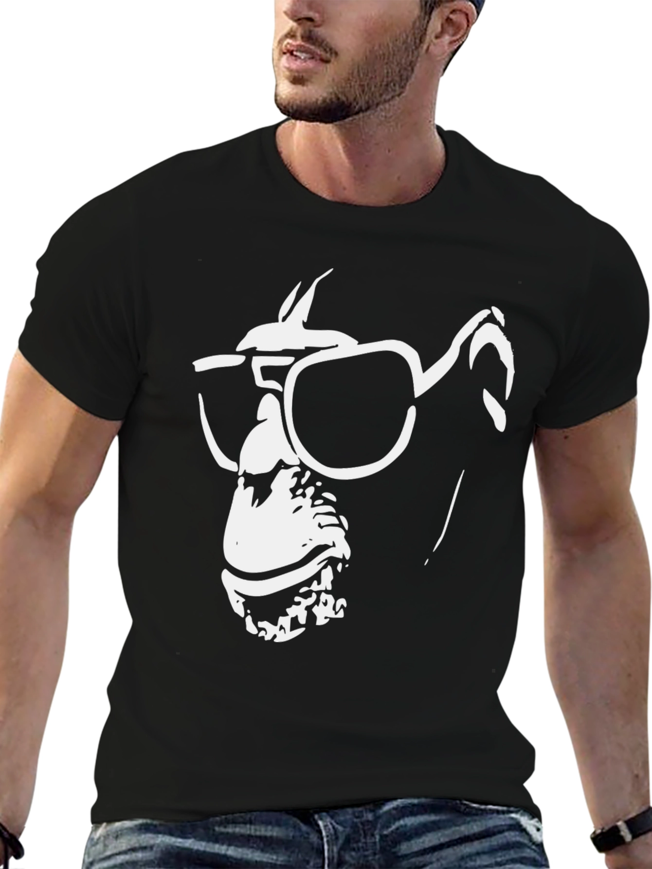Cool Chimp Graphic Tee - Black