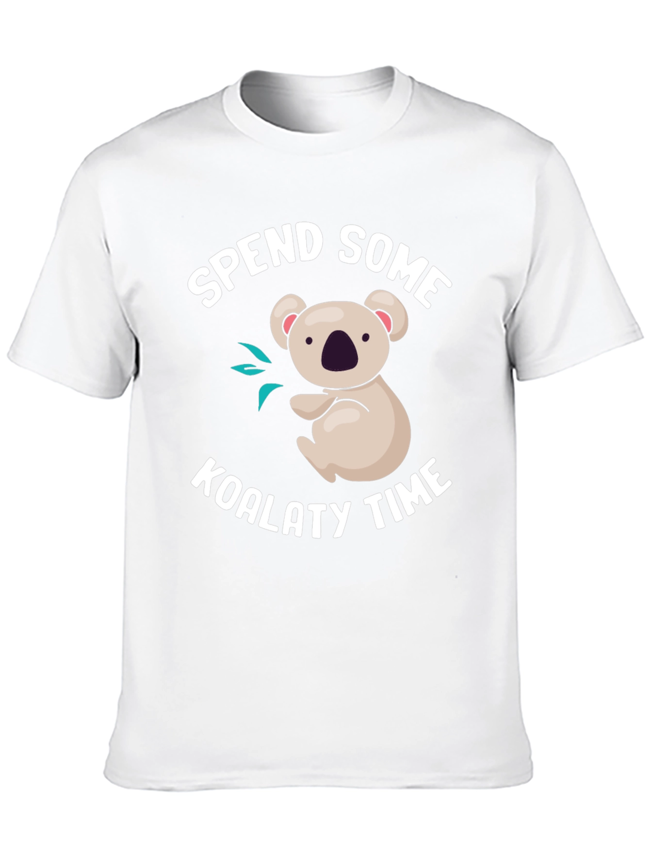 Koala-ty Time Black T-Shirt
