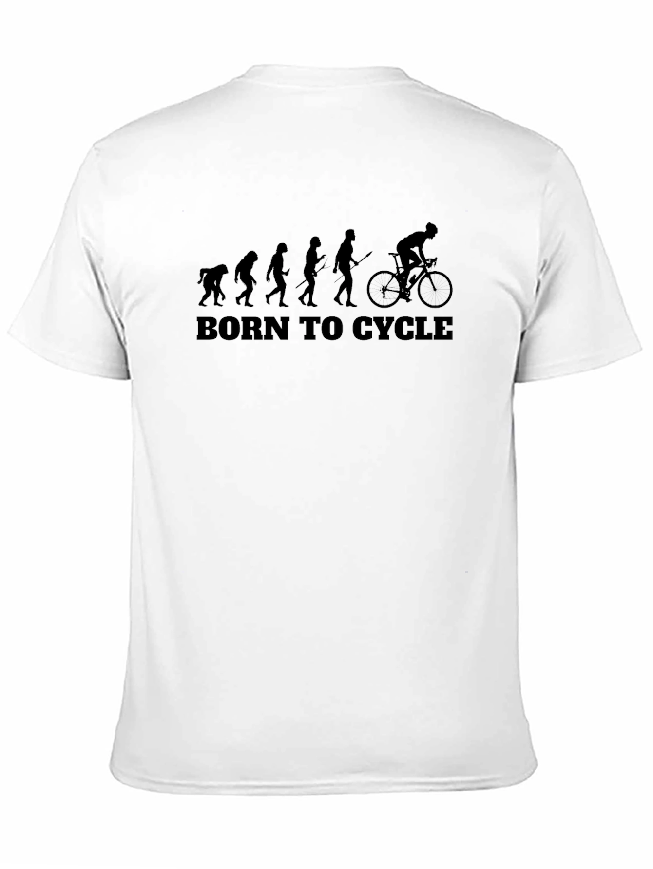 Born to Cycle Evolution Graphic T-Shirt