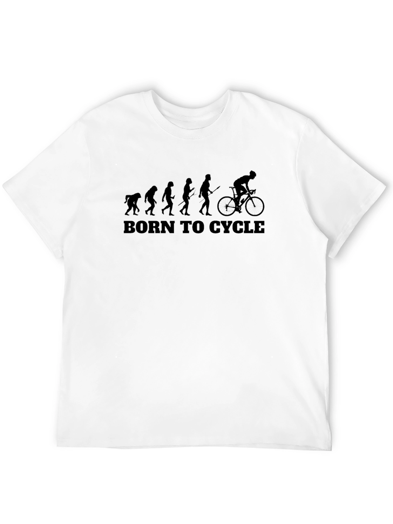 Born to Cycle Evolution Graphic T-Shirt