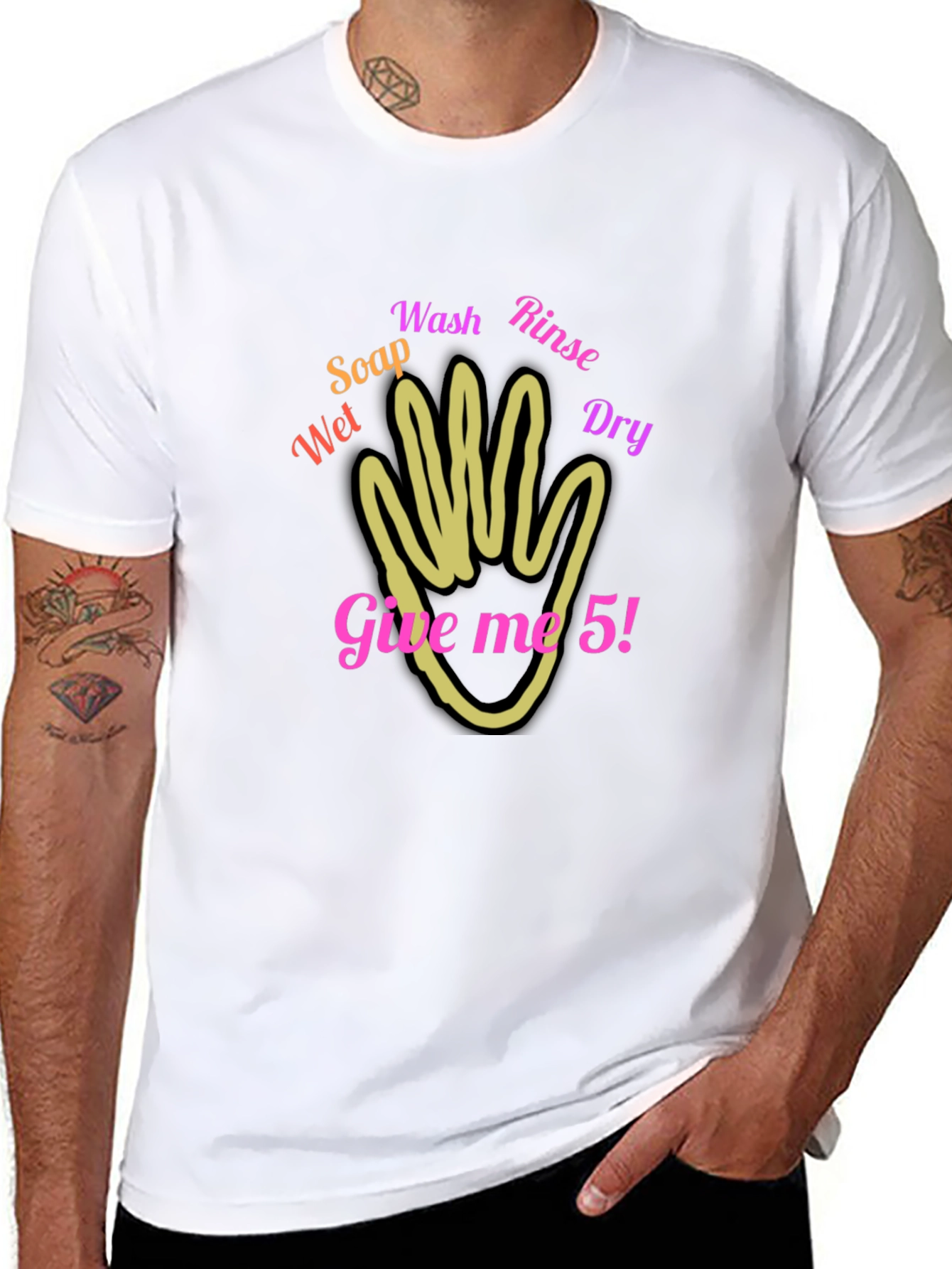 Give Me 5! Hand Washing T-Shirt